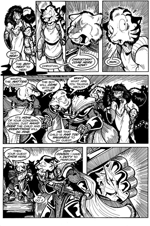 Read online Tall Tails: Thieves' Quest comic -  Issue #1 - 23