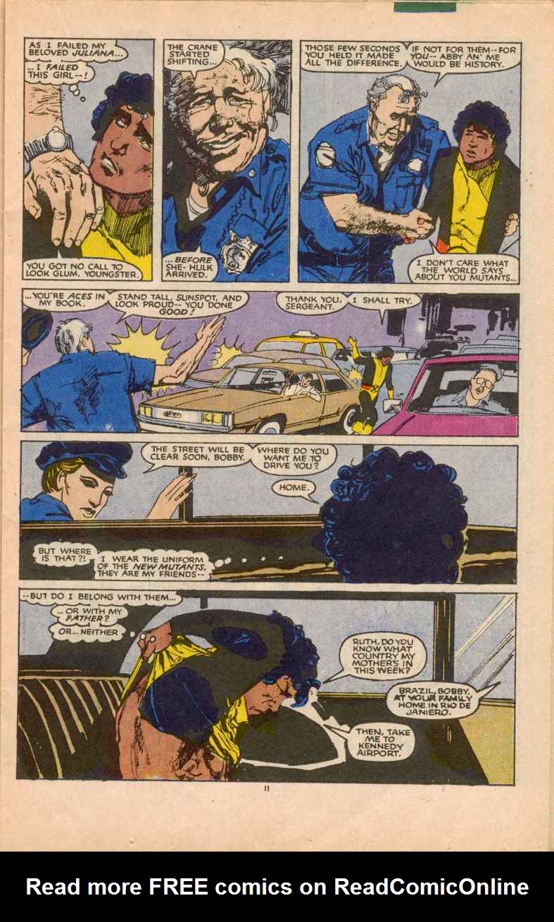 The New Mutants Issue #37 #44 - English 12