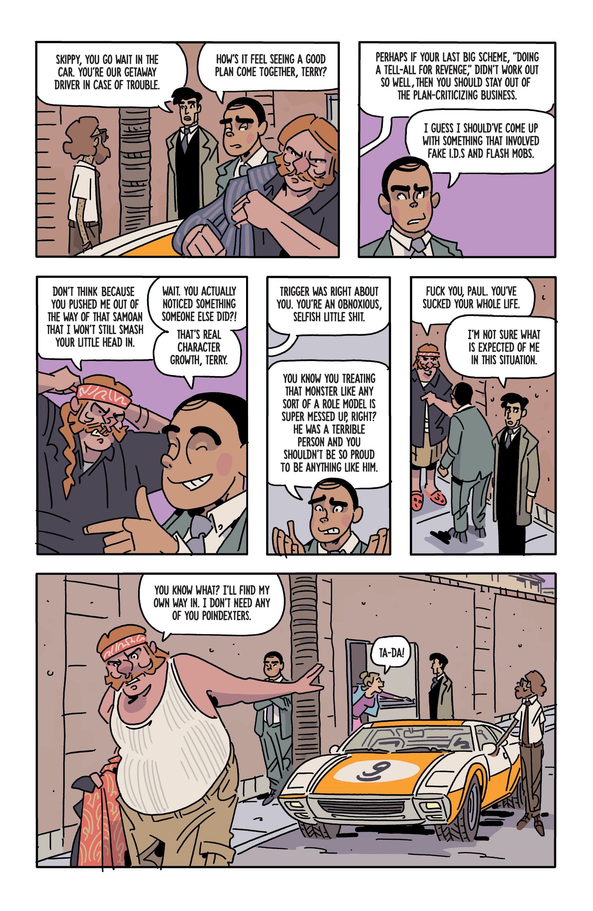 Read online The Six Sidekicks of Trigger Keaton comic -  Issue #4 - 11