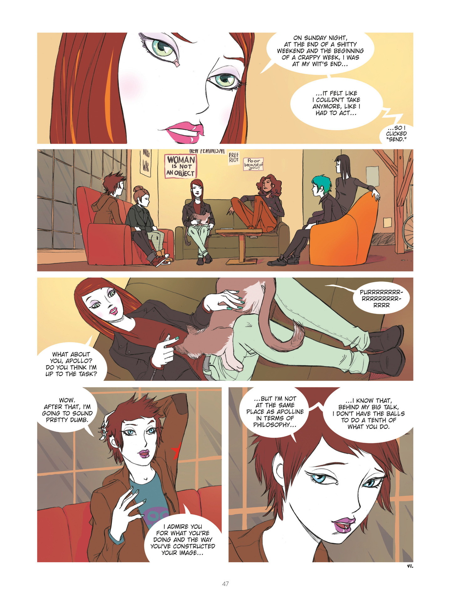 Read online Diary of A Femen comic -  Issue # TPB - 49