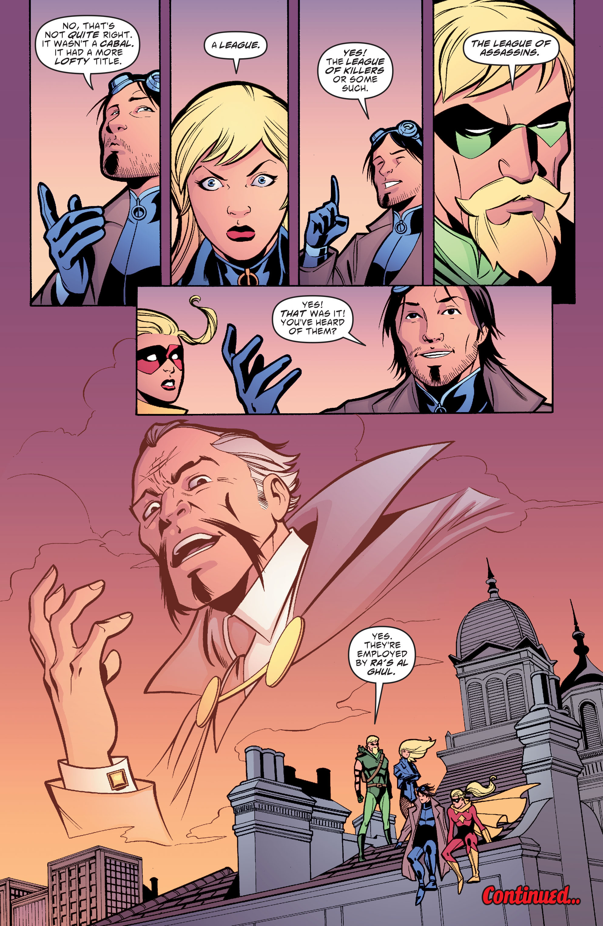 Read online Green Arrow/Black Canary comic -  Issue #7 - 23