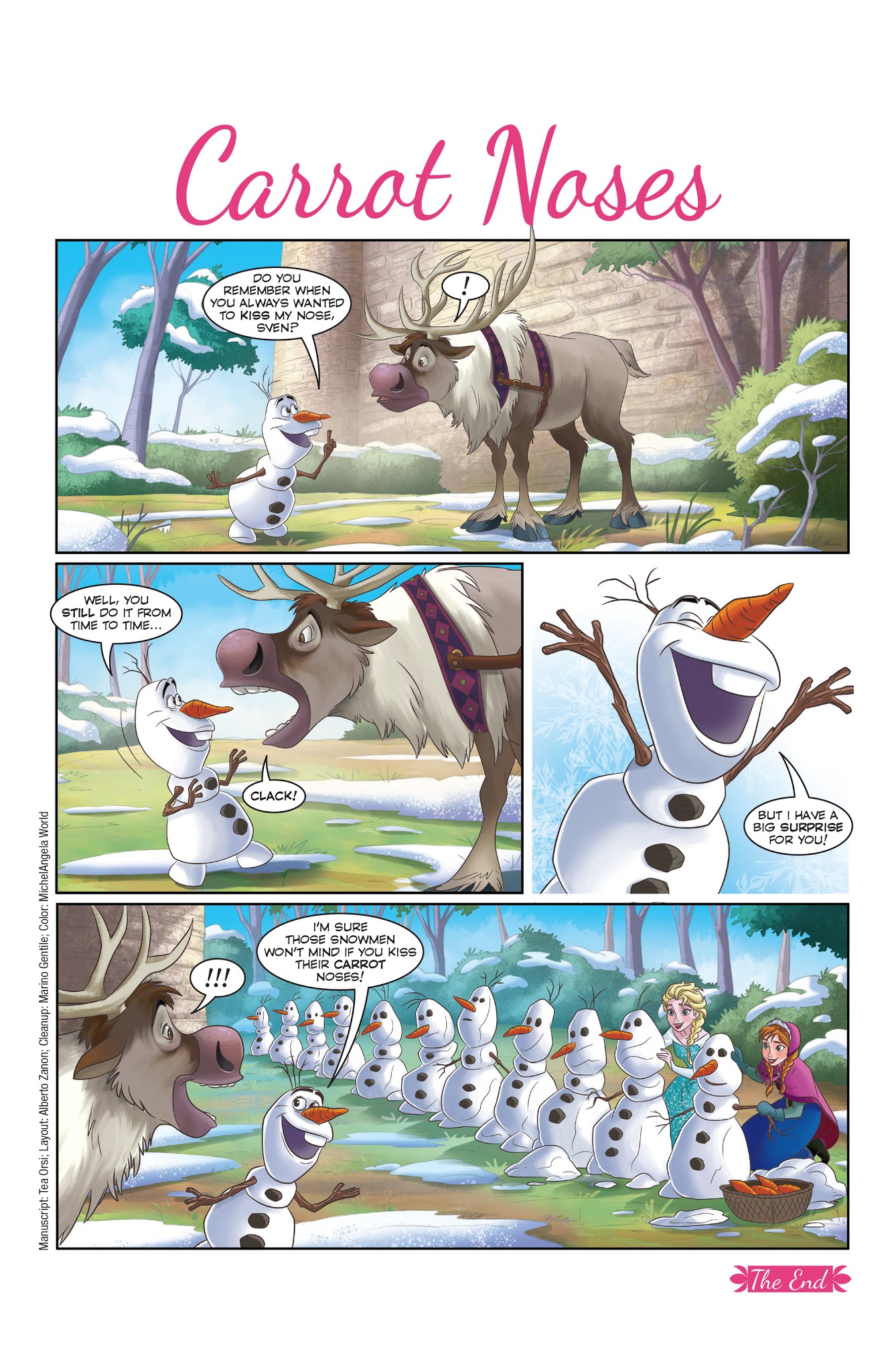 Read online Disney Frozen comic -  Issue #7 - 27