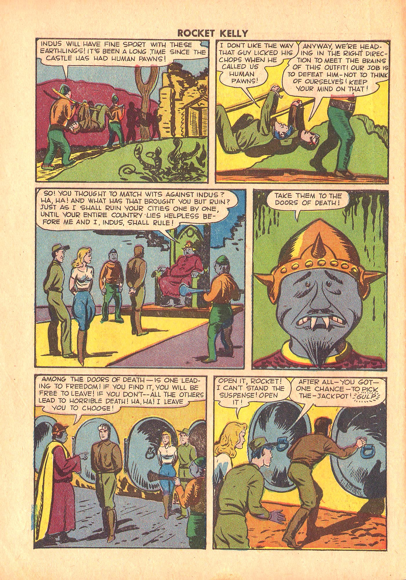 Read online Rocket Kelly (1945) comic -  Issue #1 - 10