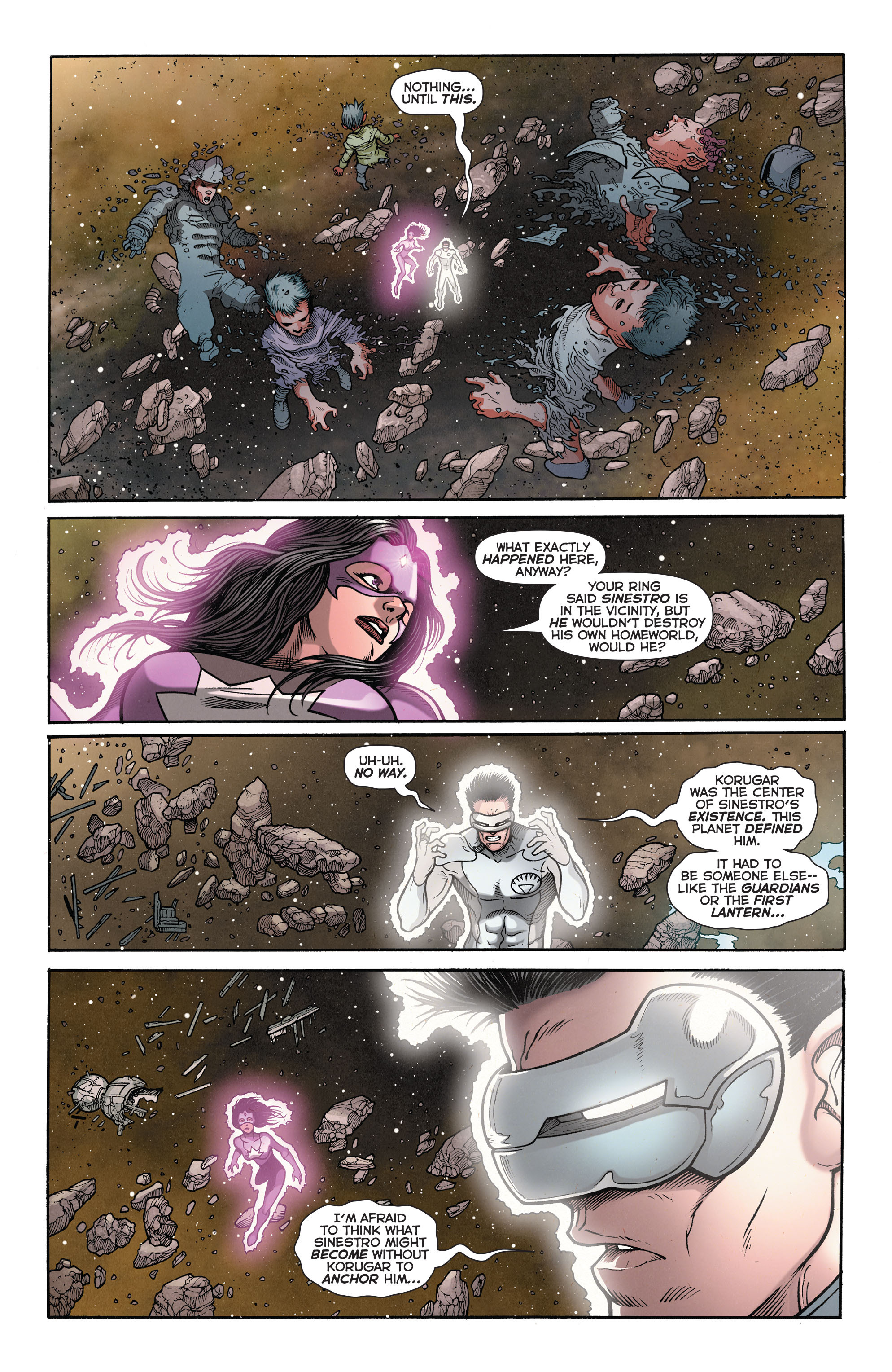 Read online Green Lantern: The Wrath of the First Lantern comic -  Issue # TPB - 218
