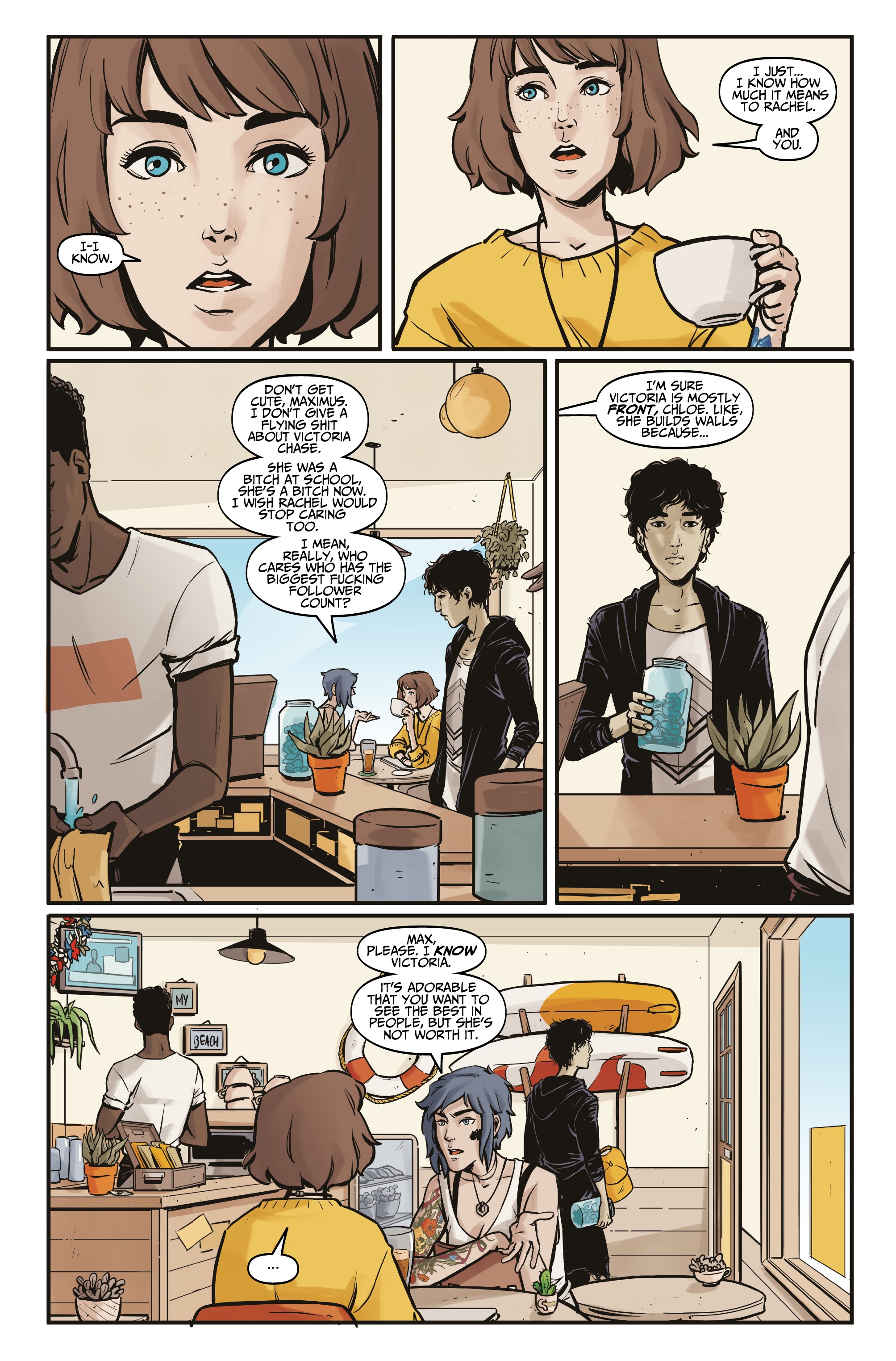 Read online Life is Strange comic -  Issue #5 - 10