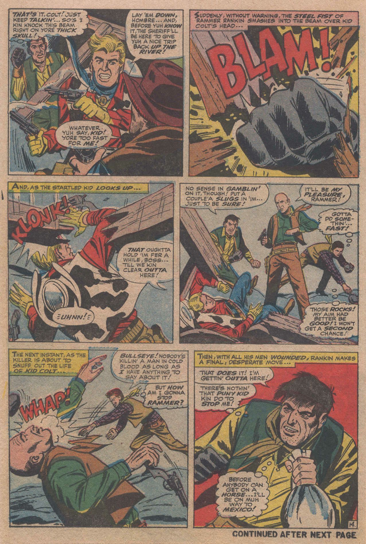 Read online Kid Colt Outlaw comic -  Issue #133 - 18