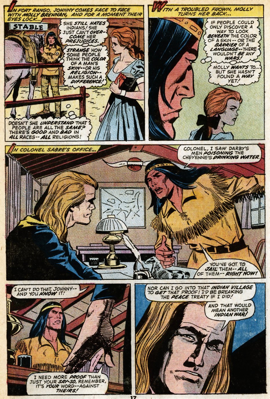 Read online Red Wolf (1972) comic -  Issue #3 - 12