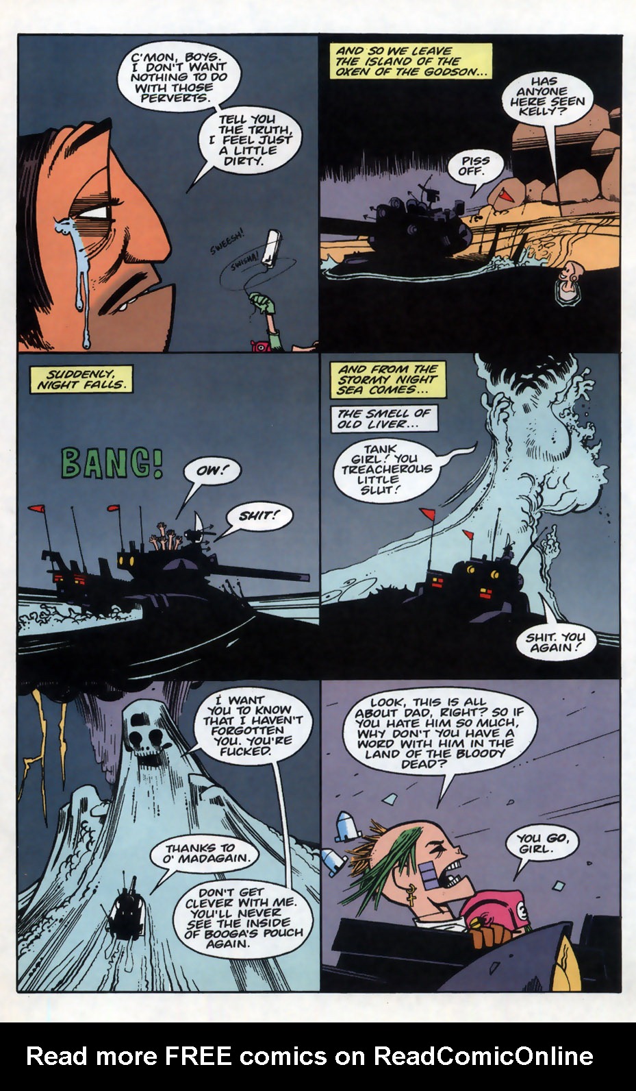 Read online Tank Girl: The Odyssey comic -  Issue #4 - 8
