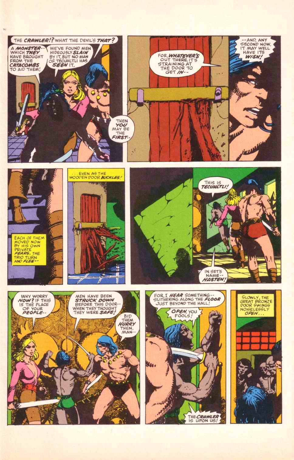 Read online Robert E. Howard's Conan the Barbarian comic -  Issue # Full - 29