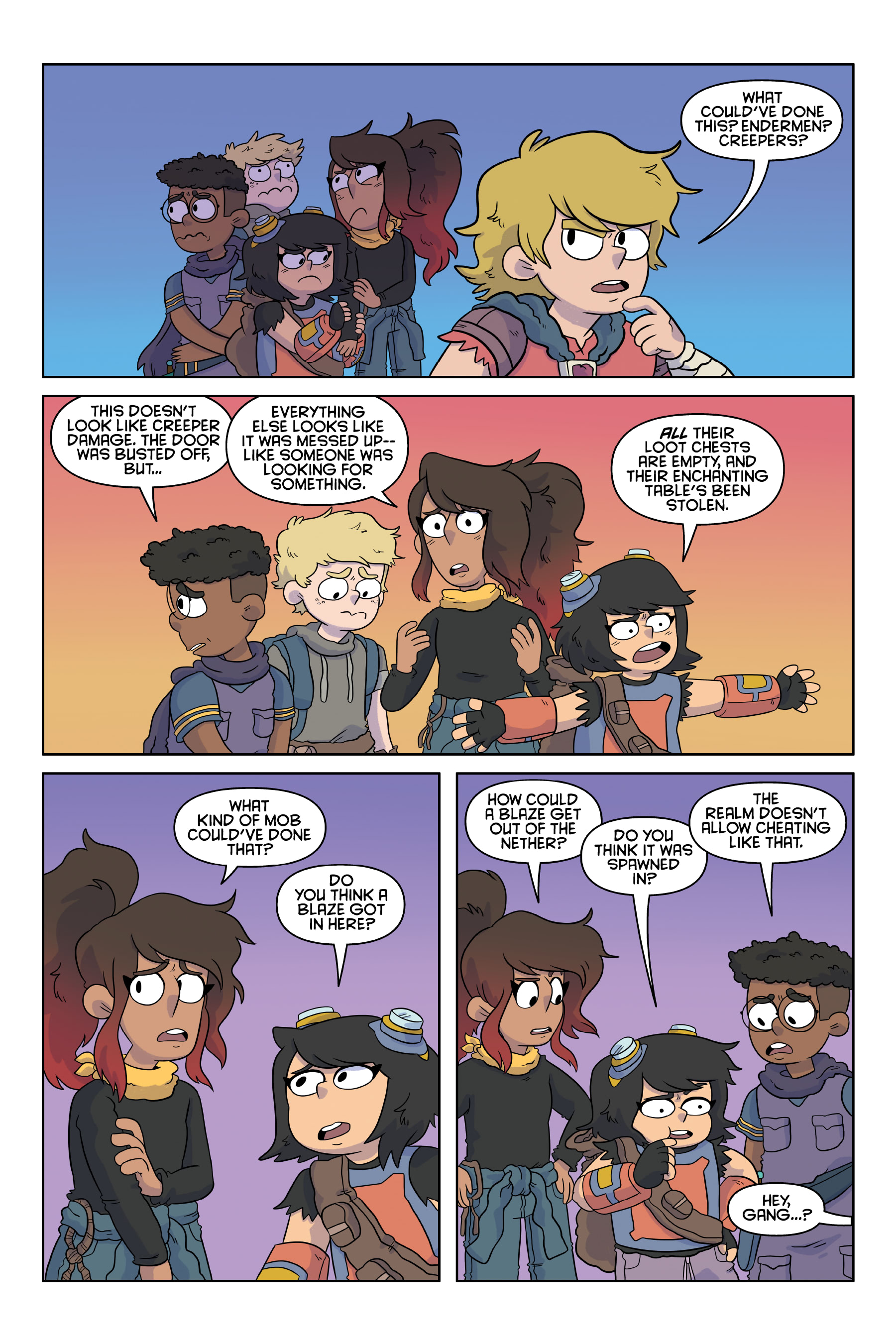Read online Minecraft comic -  Issue # TPB 2 - 23