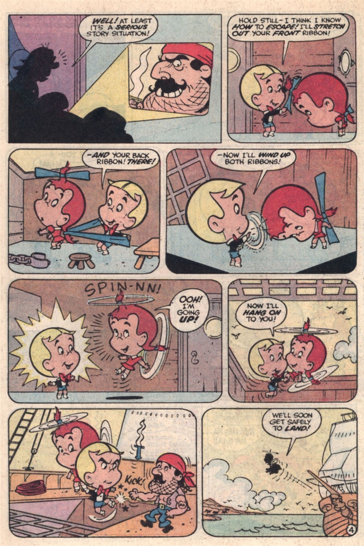 Read online Harvey Hits Comics comic -  Issue #1 - 8