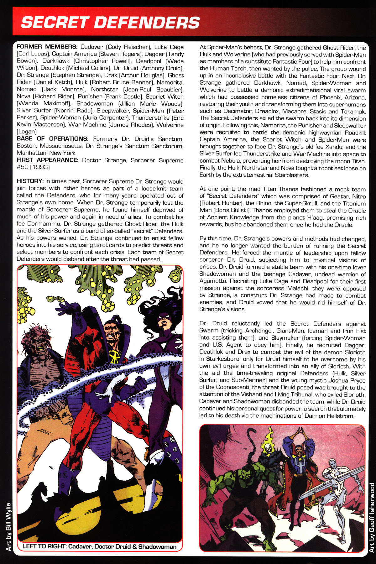 Read online Marvel Legacy:  The 1990's Handbook comic -  Issue # Full - 48