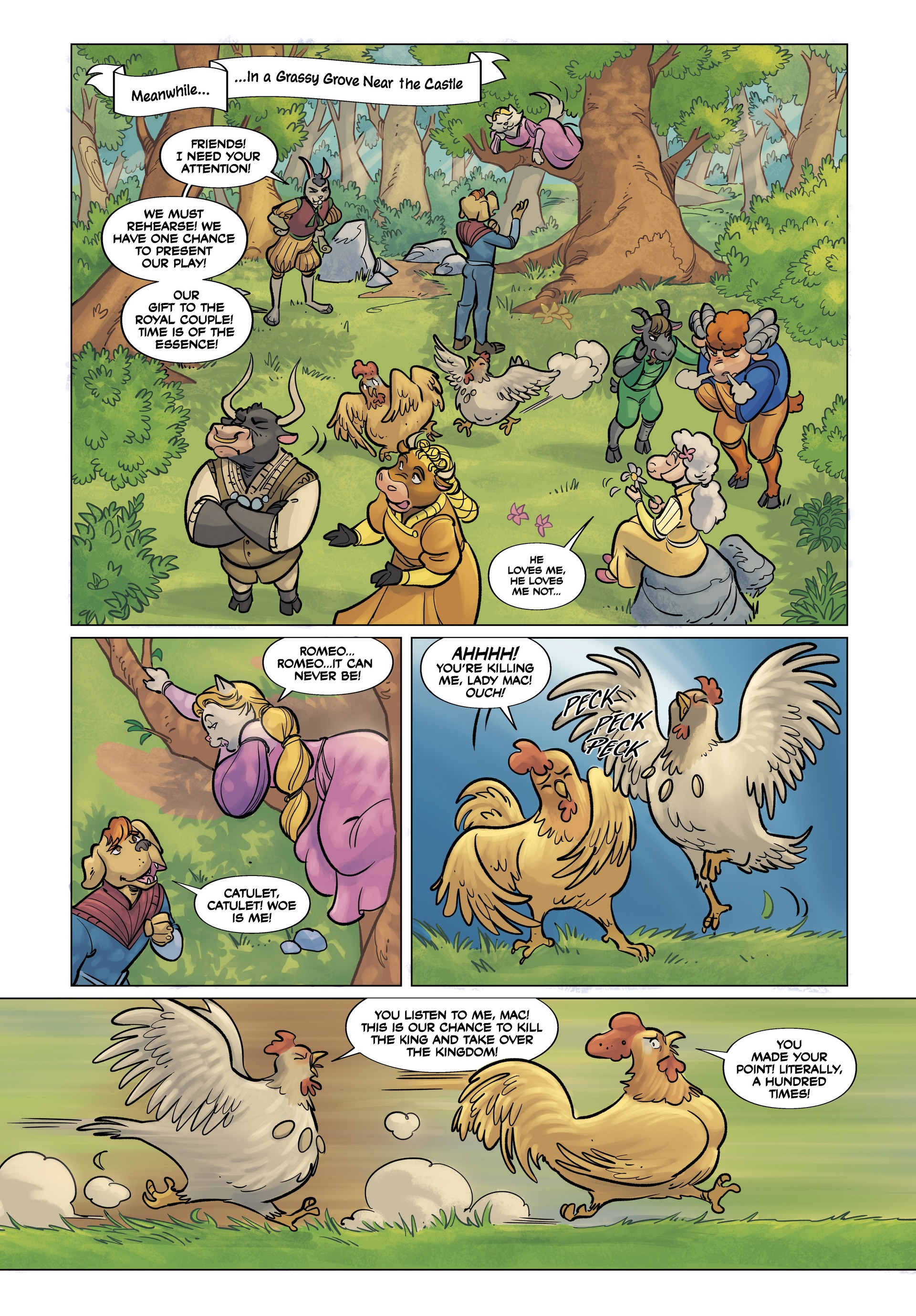 Read online Ham-let: A Shakespearean Mash-up comic -  Issue # Full - 10