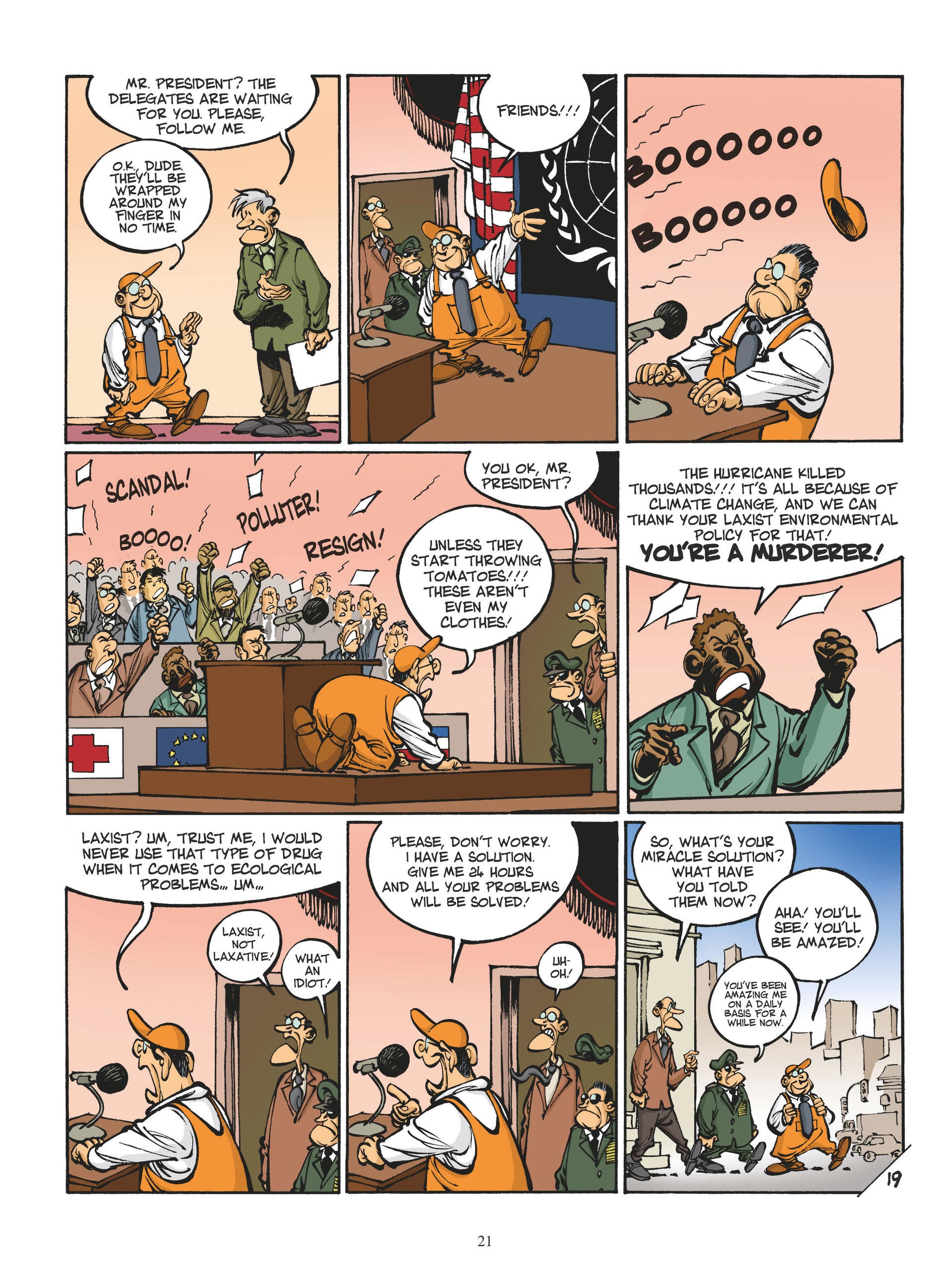 Read online Mister President comic -  Issue #3 - 20