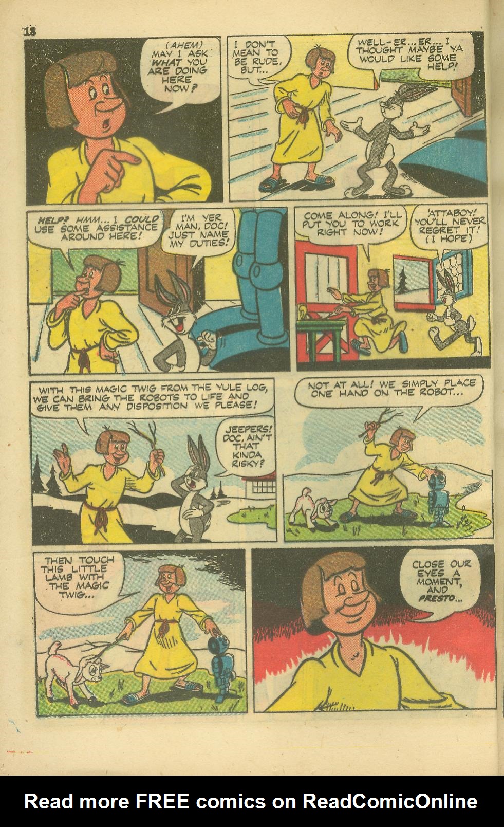 Read online Bugs Bunny's Christmas Funnies comic -  Issue # TPB 1 - 20