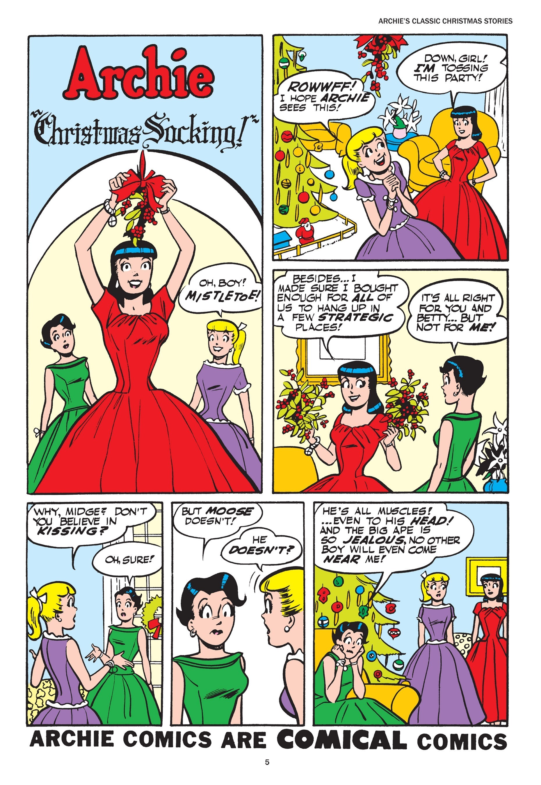 Read online Archie's Classic Christmas Stories comic -  Issue # TPB - 6