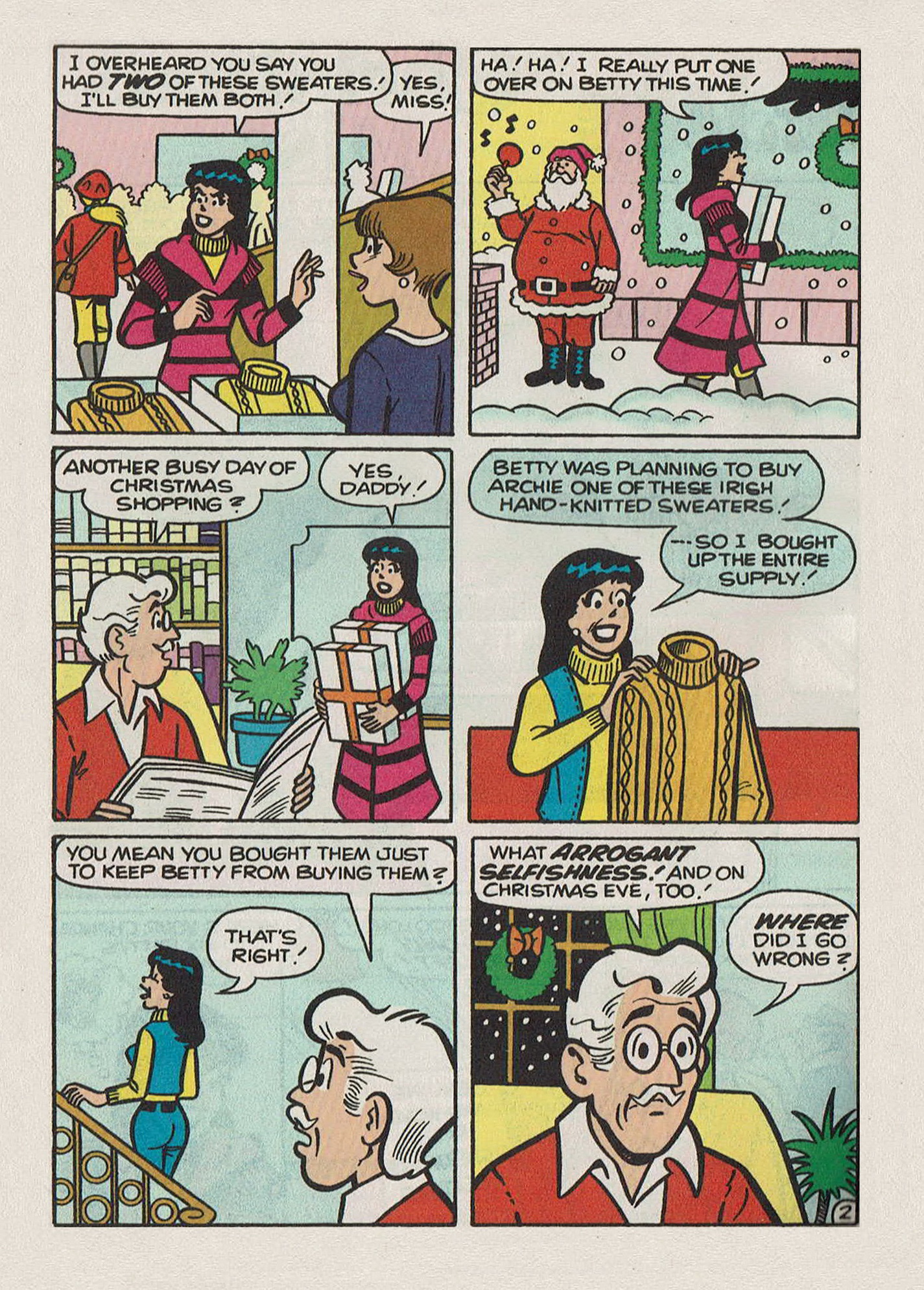 Read online Archie's Holiday Fun Digest comic -  Issue #12 - 58