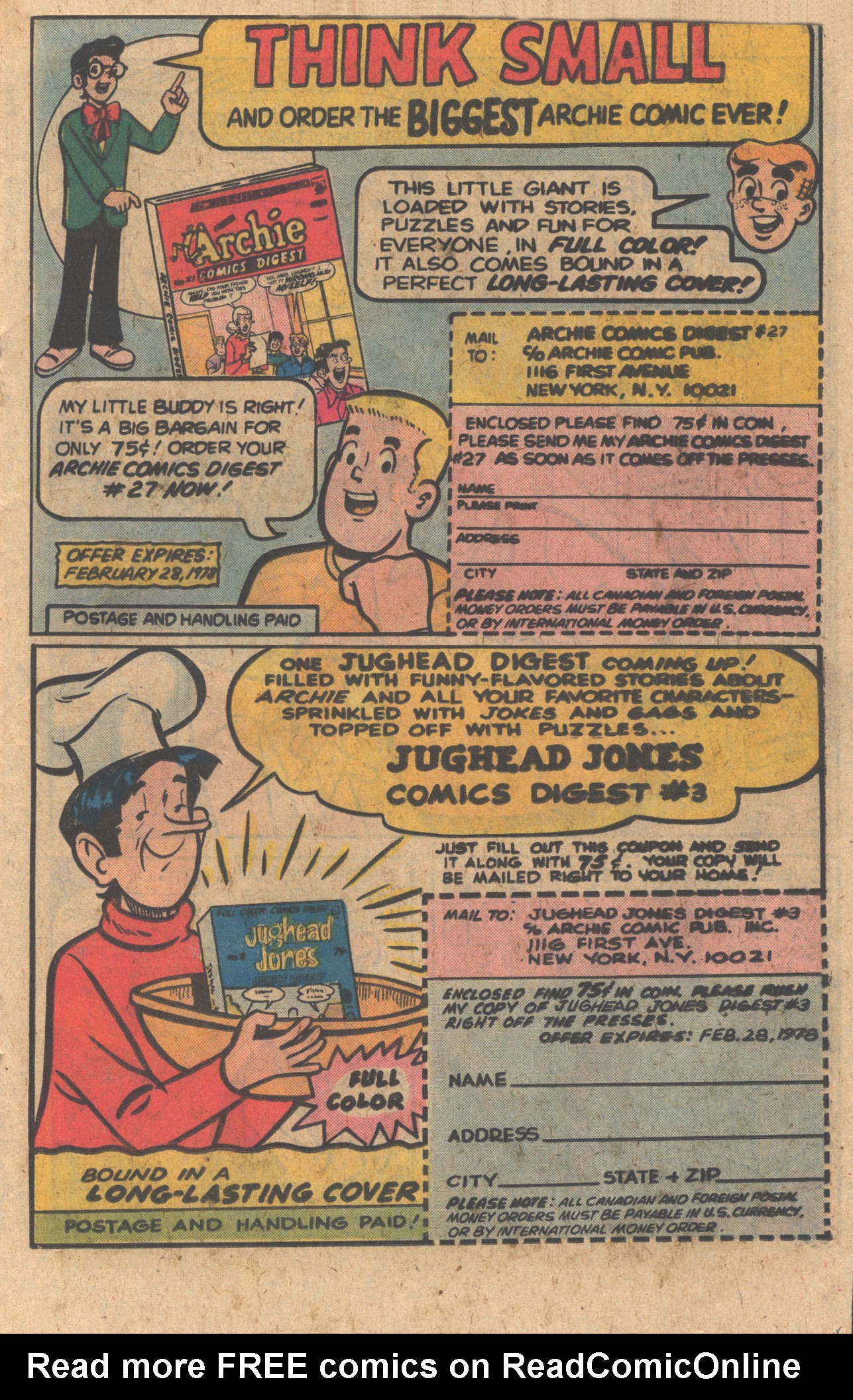 Read online Life With Archie (1958) comic -  Issue #187 - 19