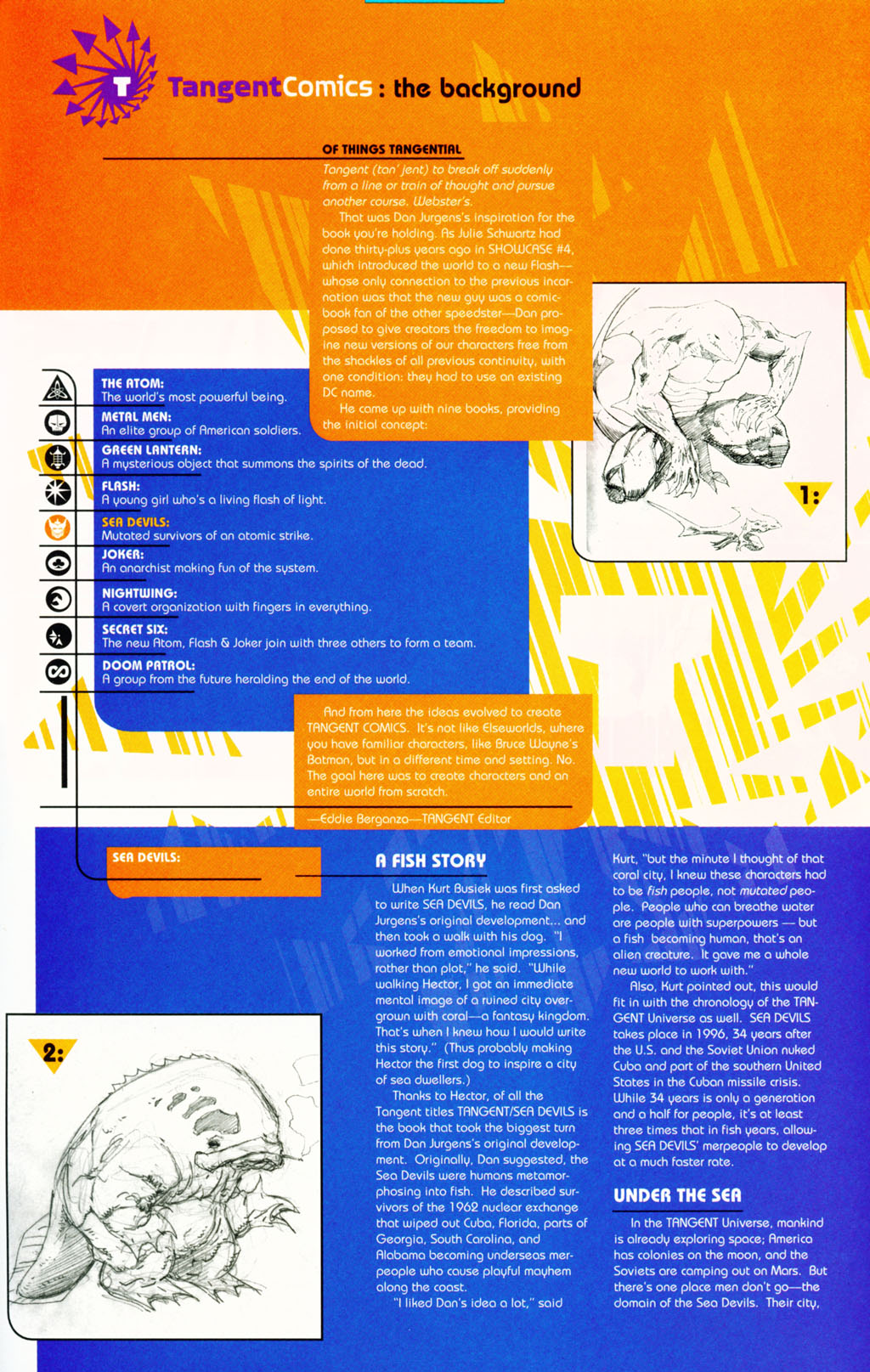 Read online Tangent Comics/ Sea Devils comic -  Issue # Full - 49