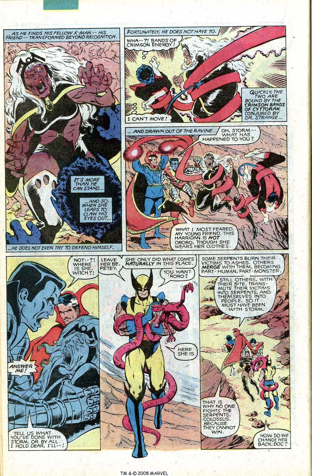 Read online X-Men Annual comic -  Issue #4 - 38