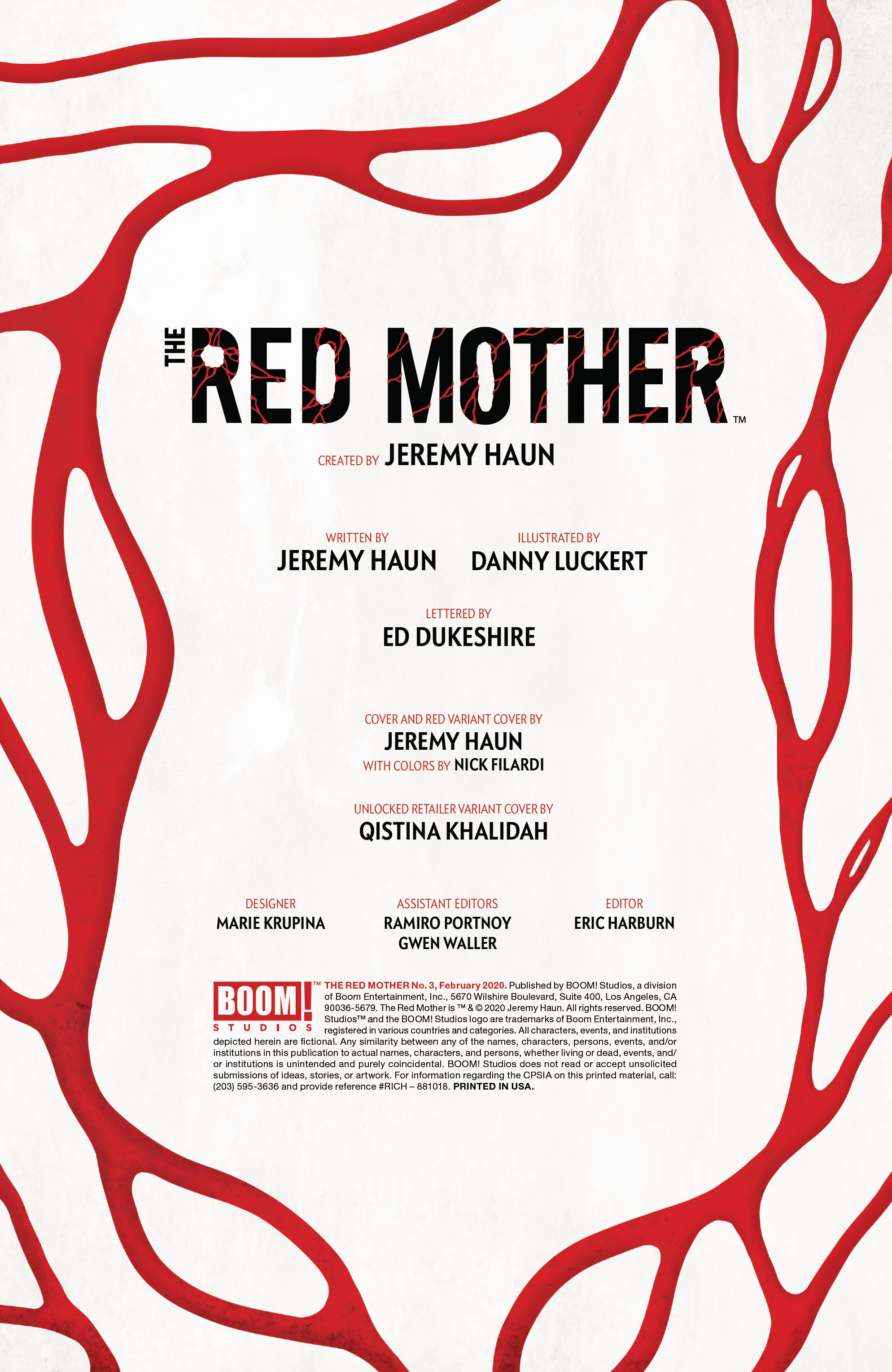 Read online The Red Mother comic -  Issue #3 - 2