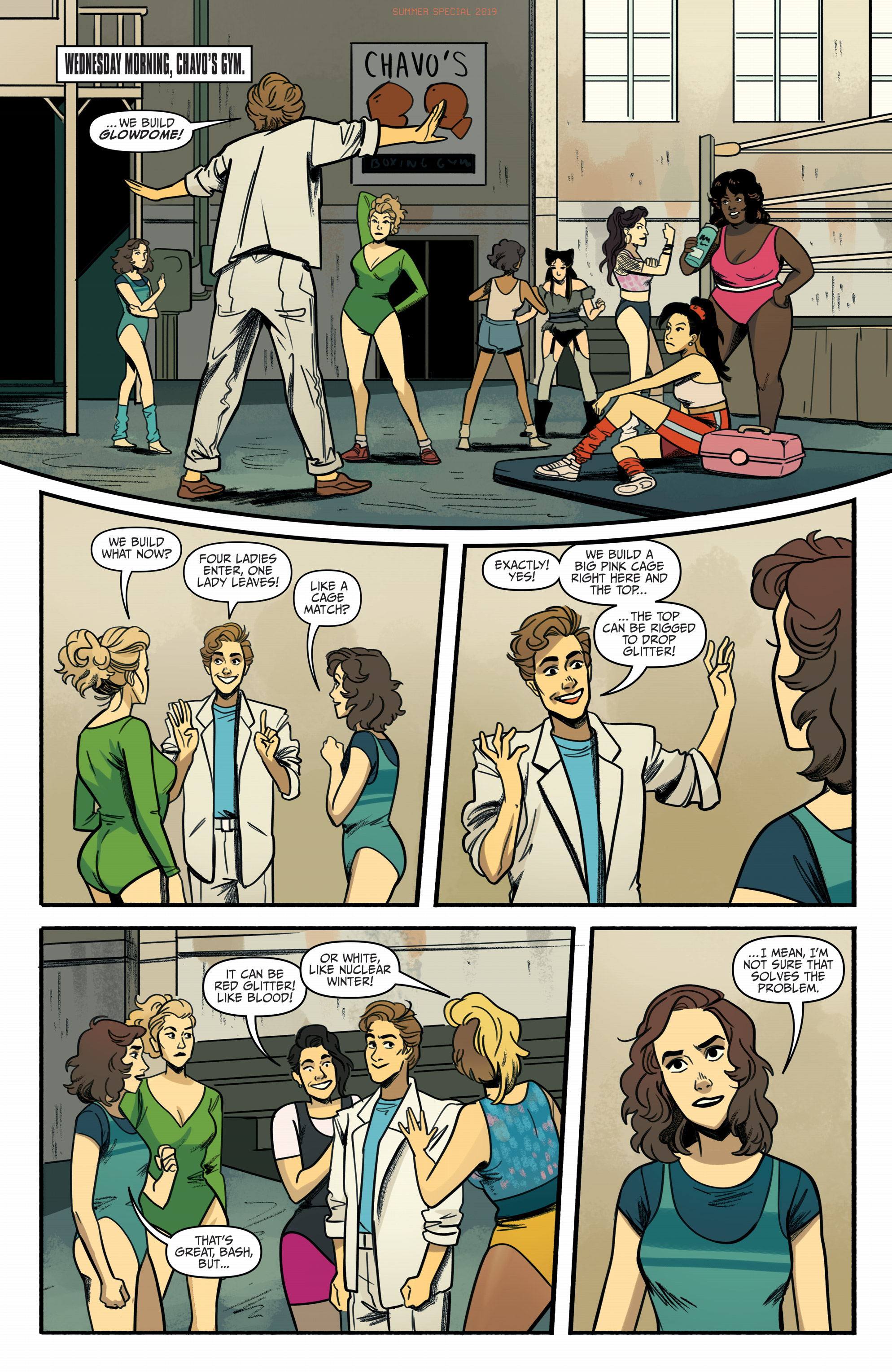 Read online Glow: Summer Special comic -  Issue # Full - 10