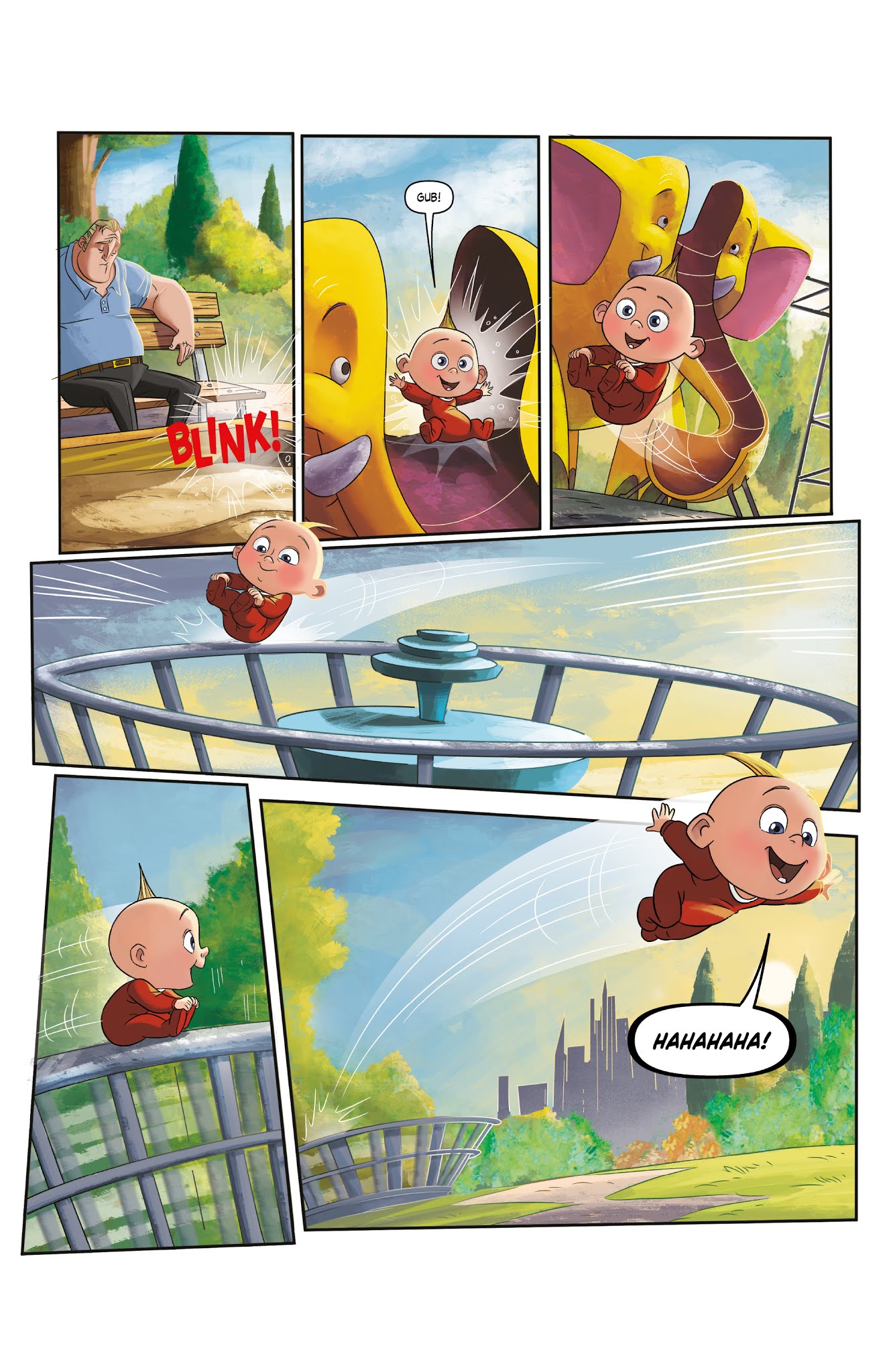 Read online Disney / Pixar The Incredibles 2: Crisis In Mid-Life! & Other Stories comic -  Issue #1 - 21