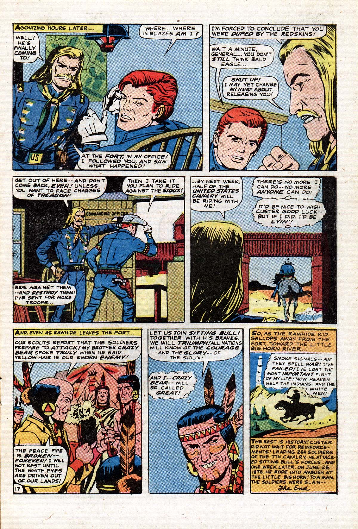 Read online The Mighty Marvel Western comic -  Issue #15 - 18