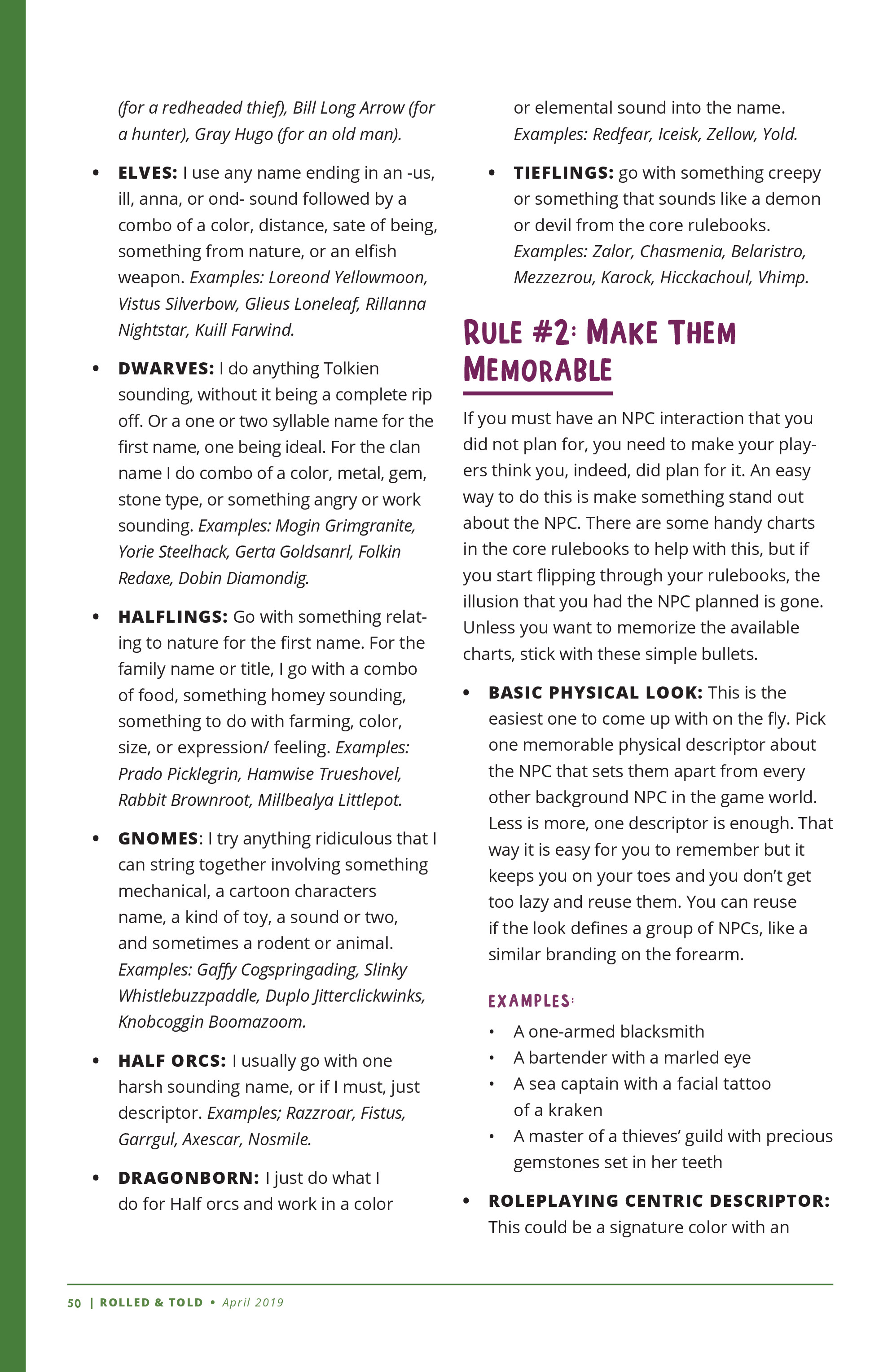 Read online Rolled & Told comic -  Issue #8 - 48