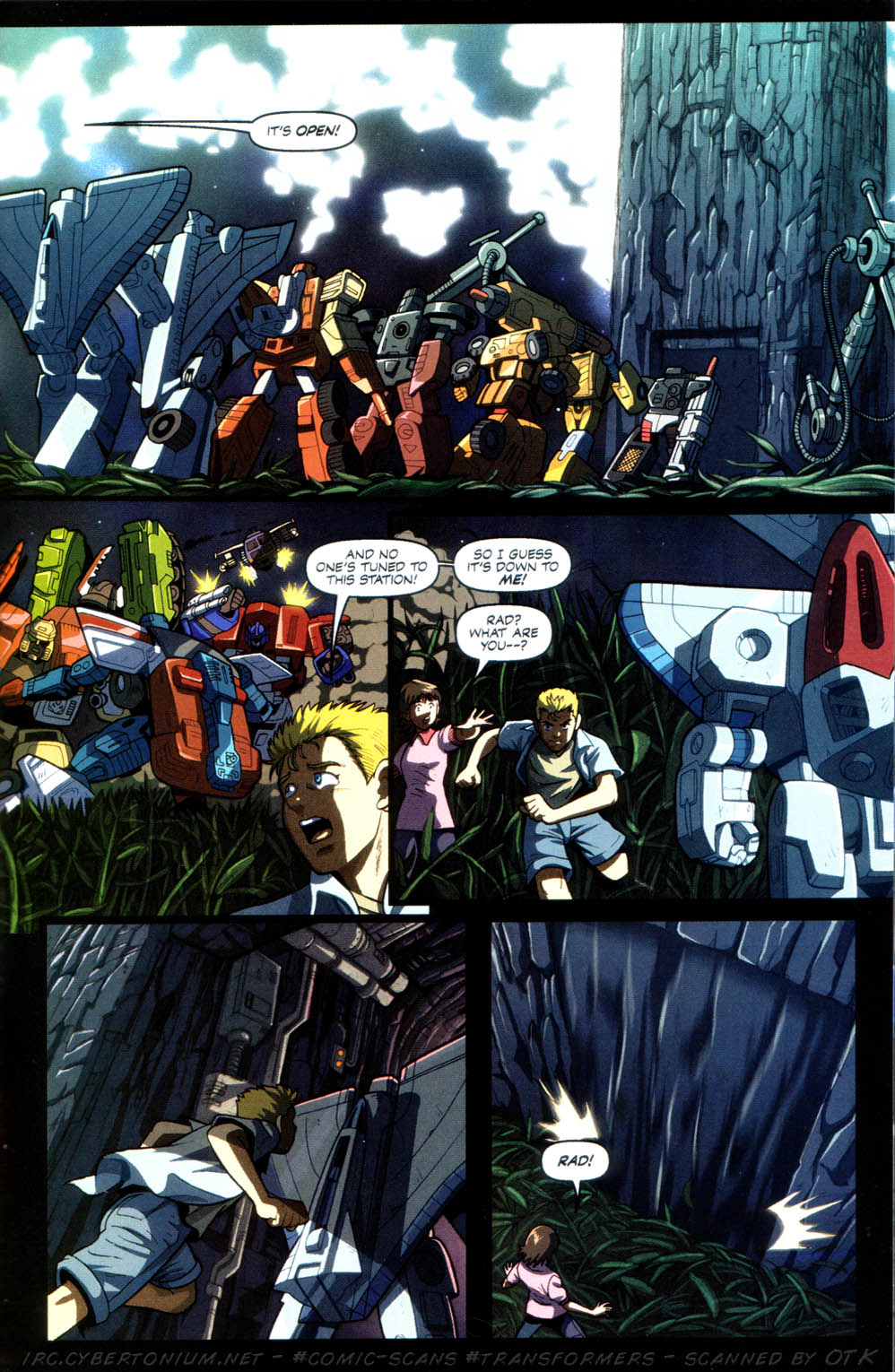 Read online Transformers Armada comic -  Issue #8 - 22