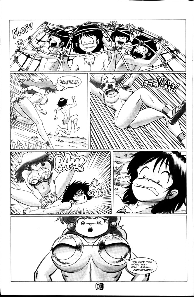 Read online Amazon Gazonga: Bad Girls Of The Jungle comic -  Issue # Full - 8