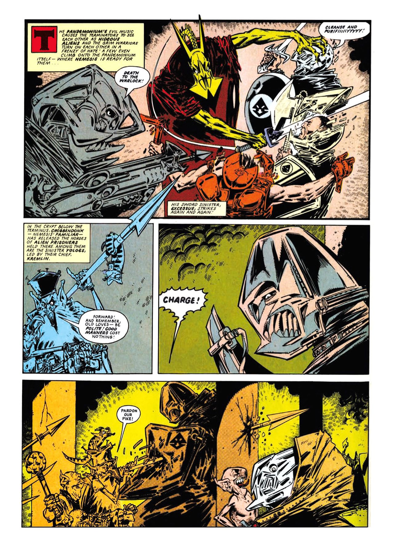 Read online Nemesis The Warlock comic -  Issue # TPB Deviant Edition - 69