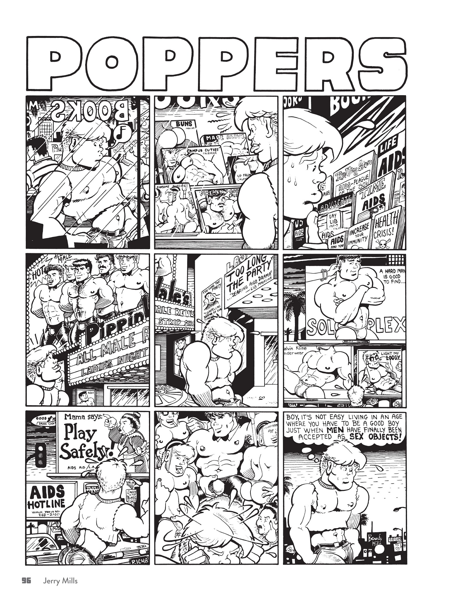 Read online No Straight Lines: Four Decades of Queer Comics comic -  Issue # TPB - 109