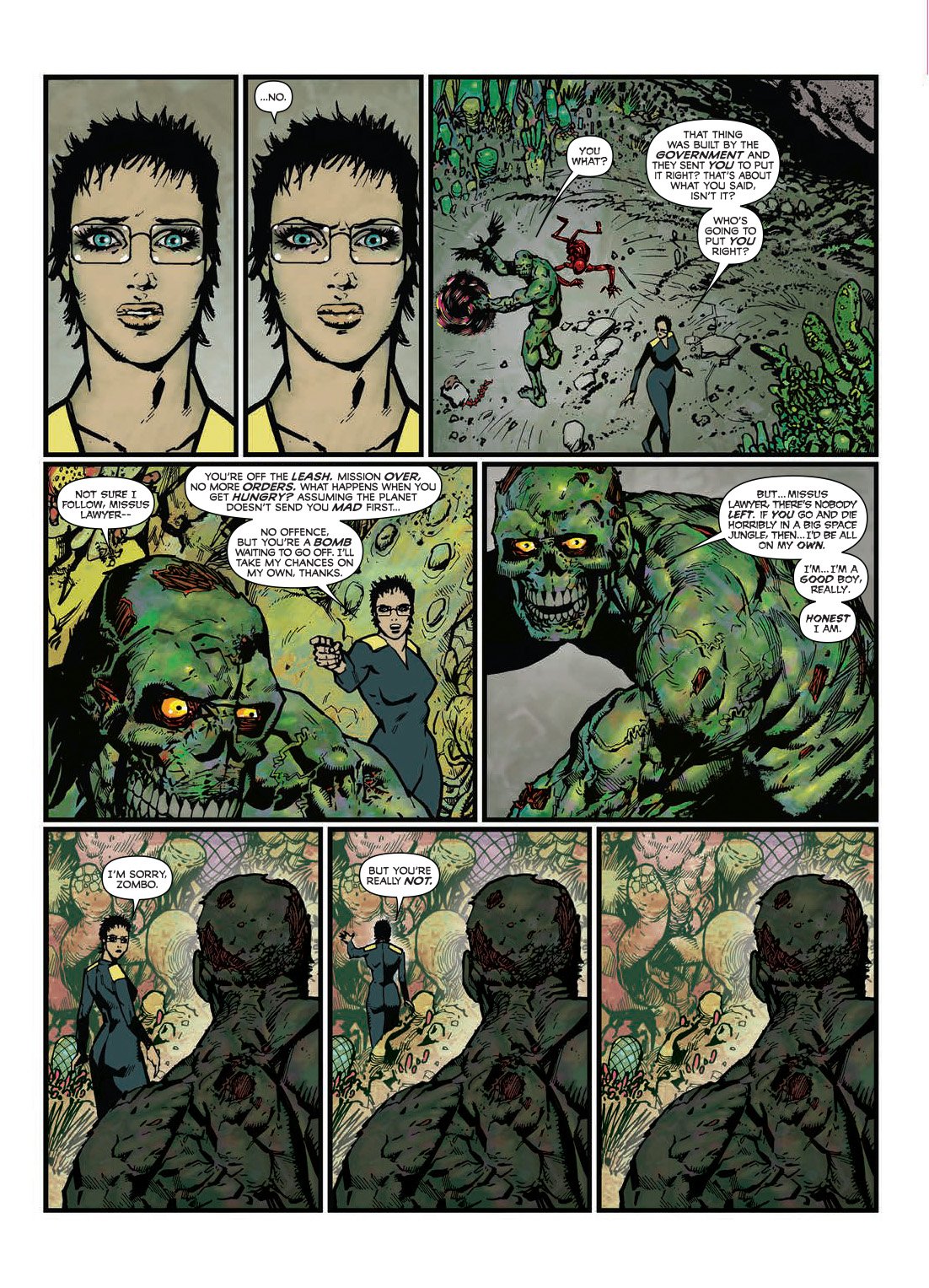 Read online Zombo comic -  Issue # TPB 1 - 41