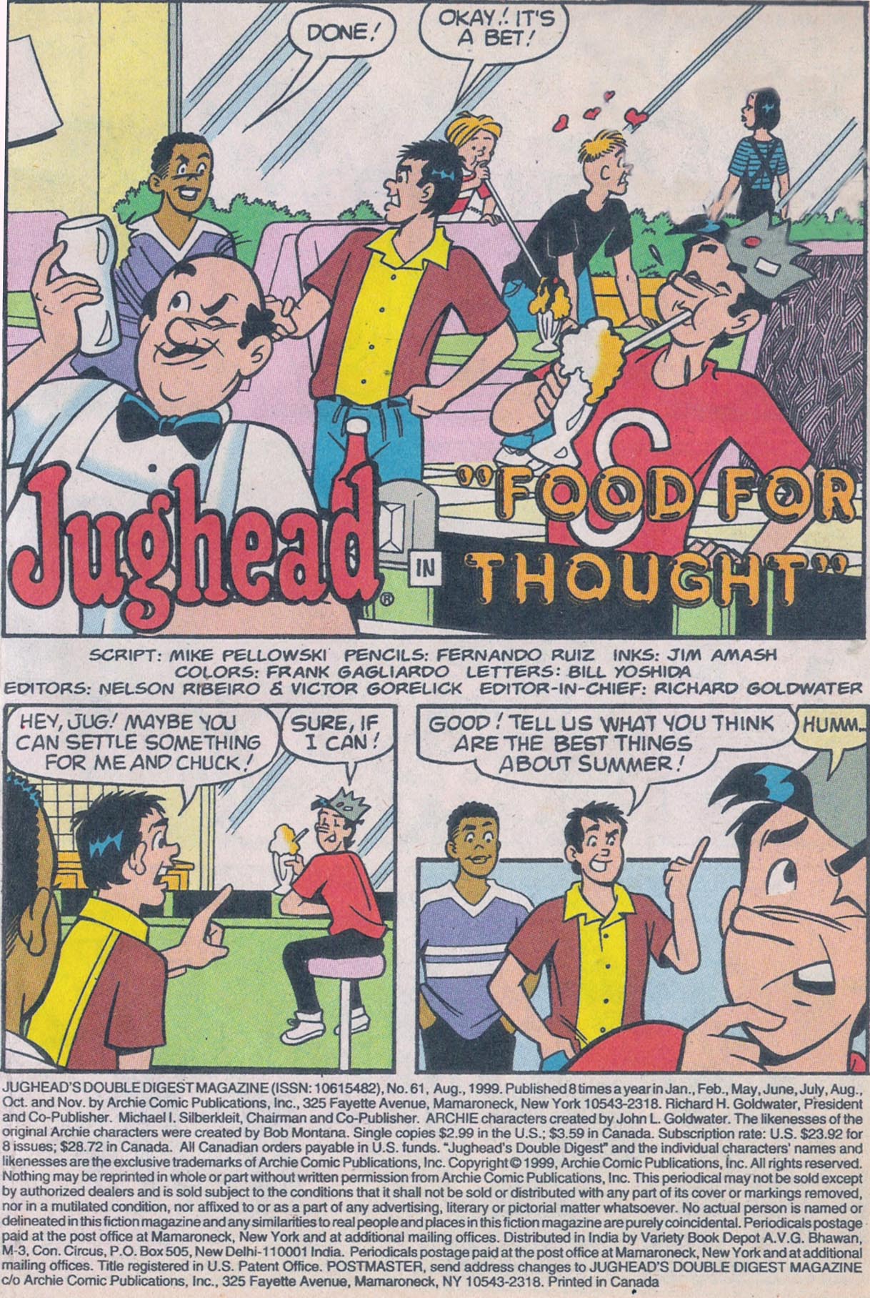 Read online Jughead's Double Digest Magazine comic -  Issue #61 - 3