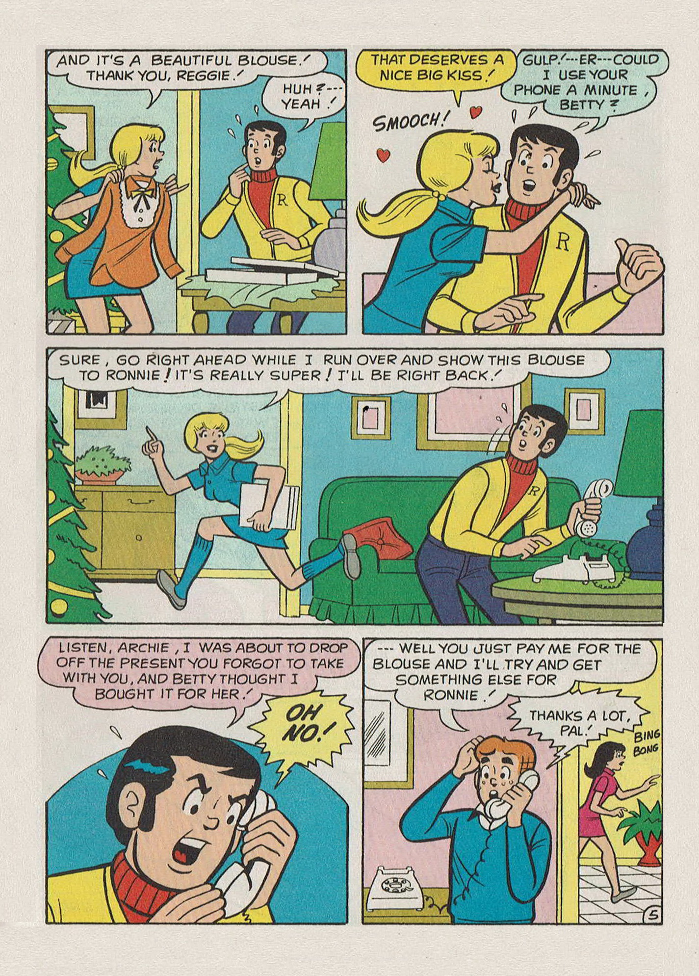 Read online Archie's Holiday Fun Digest comic -  Issue #12 - 73