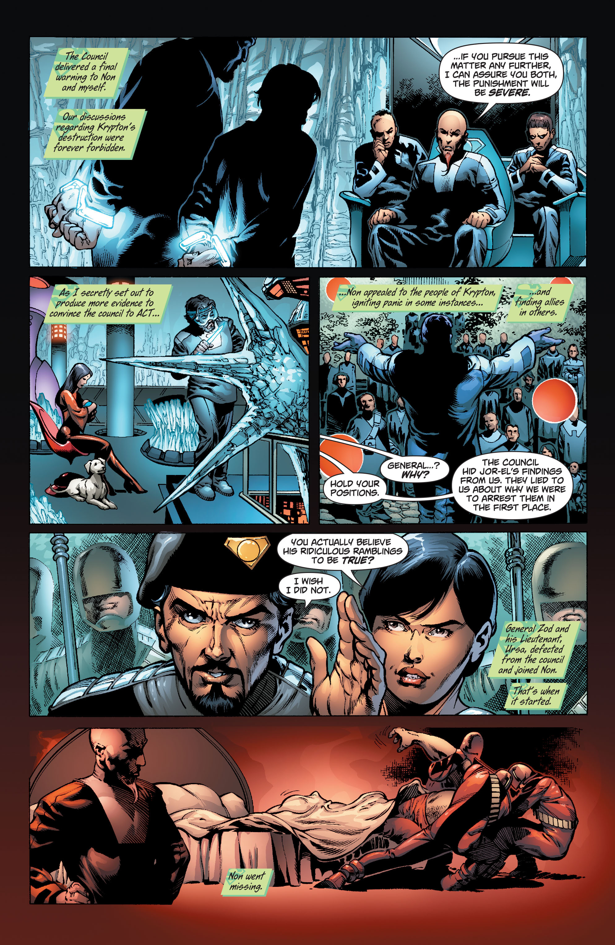 Read online Superman: New Krypton comic -  Issue # TPB 3 - 111