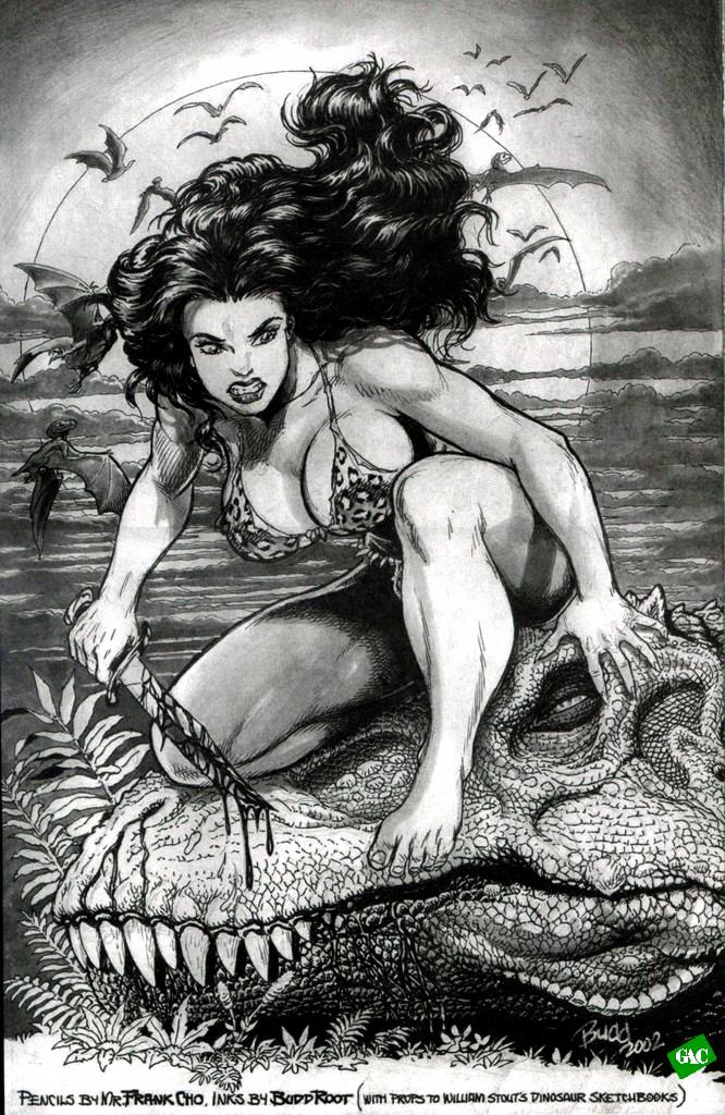 Read online Cavewoman: Prehistoric Pinups comic -  Issue #3 - 13