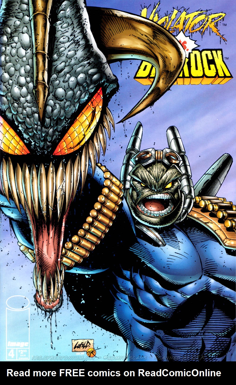 Read online Violator vs. Badrock comic -  Issue #4 - 1