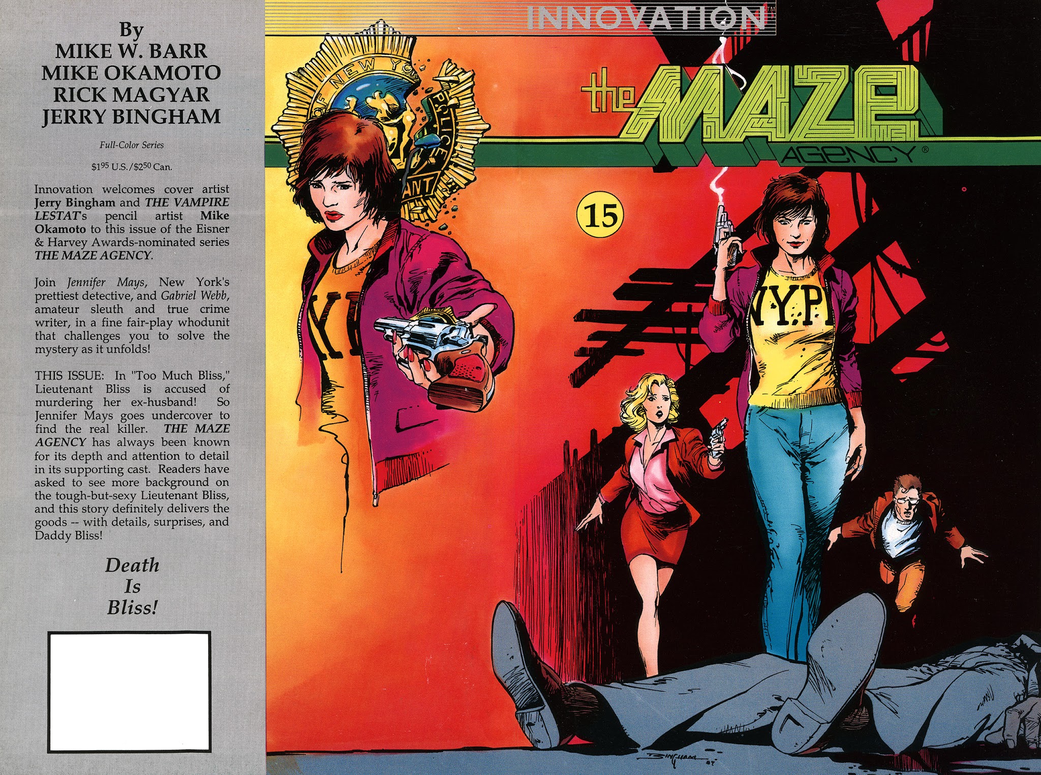 Read online Maze Agency (1989) comic -  Issue #15 - 1