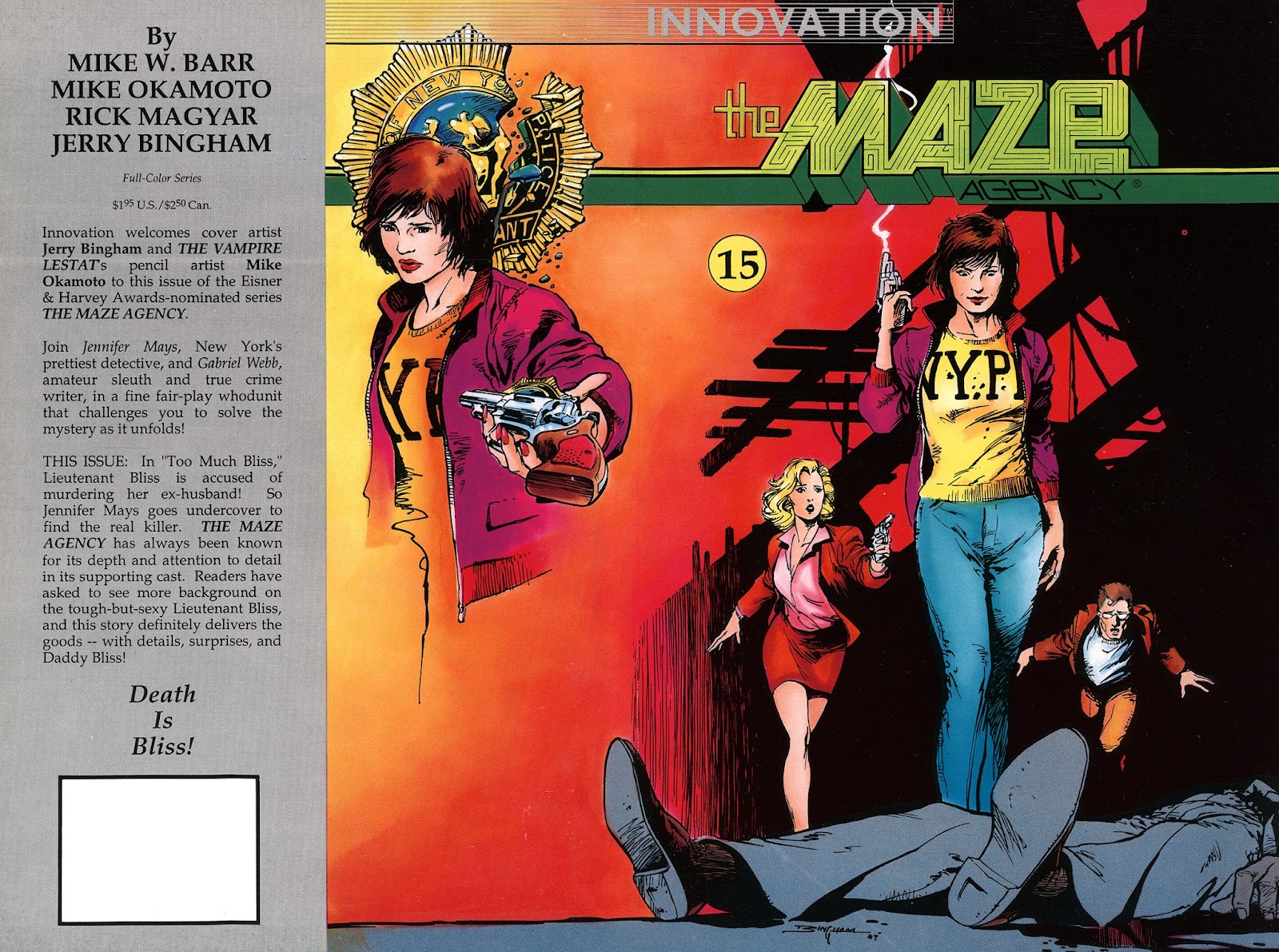 Maze Agency (1989) issue 15 - Page 1