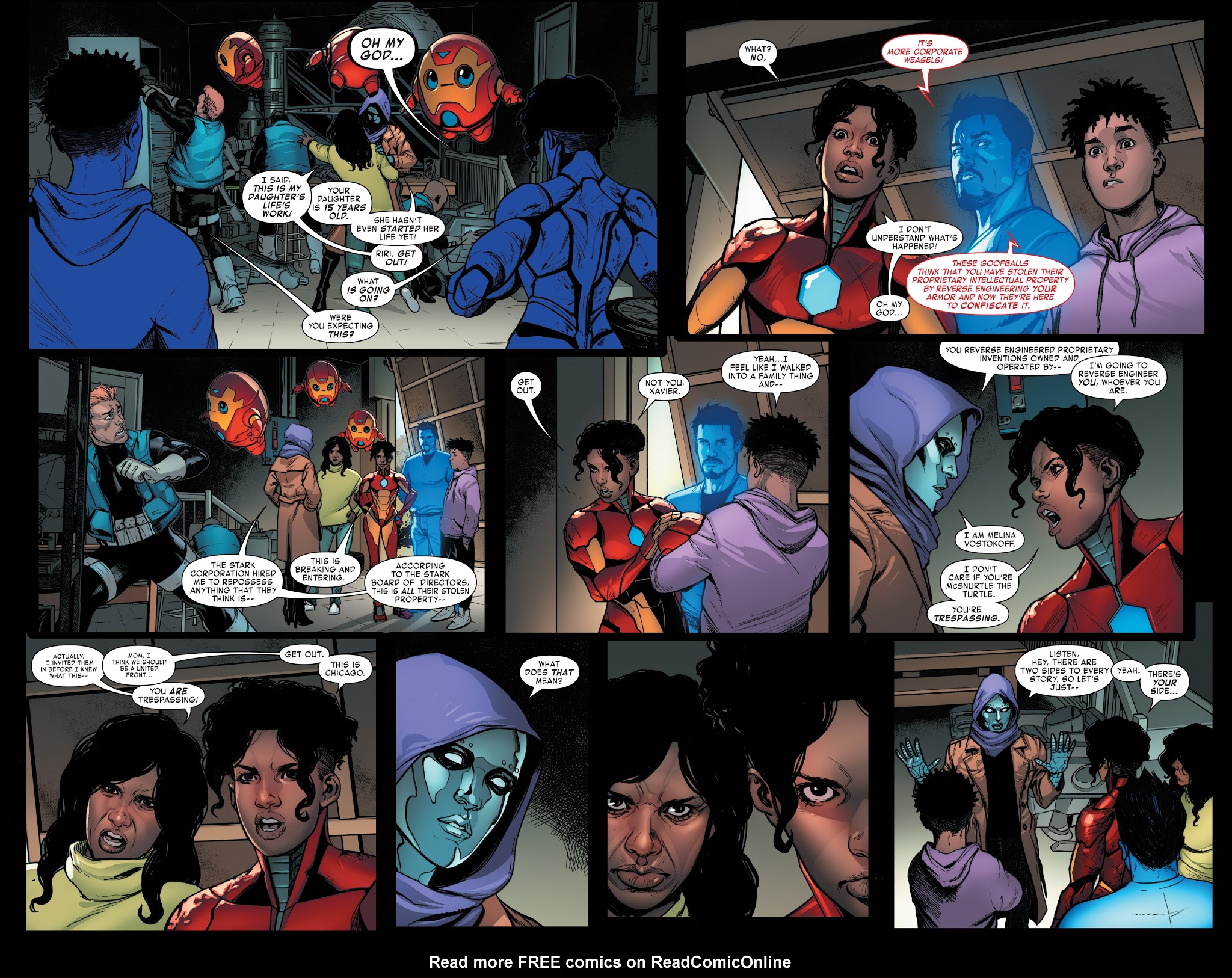 Read online Invincible Iron Man (2016) comic -  Issue #595 - 7