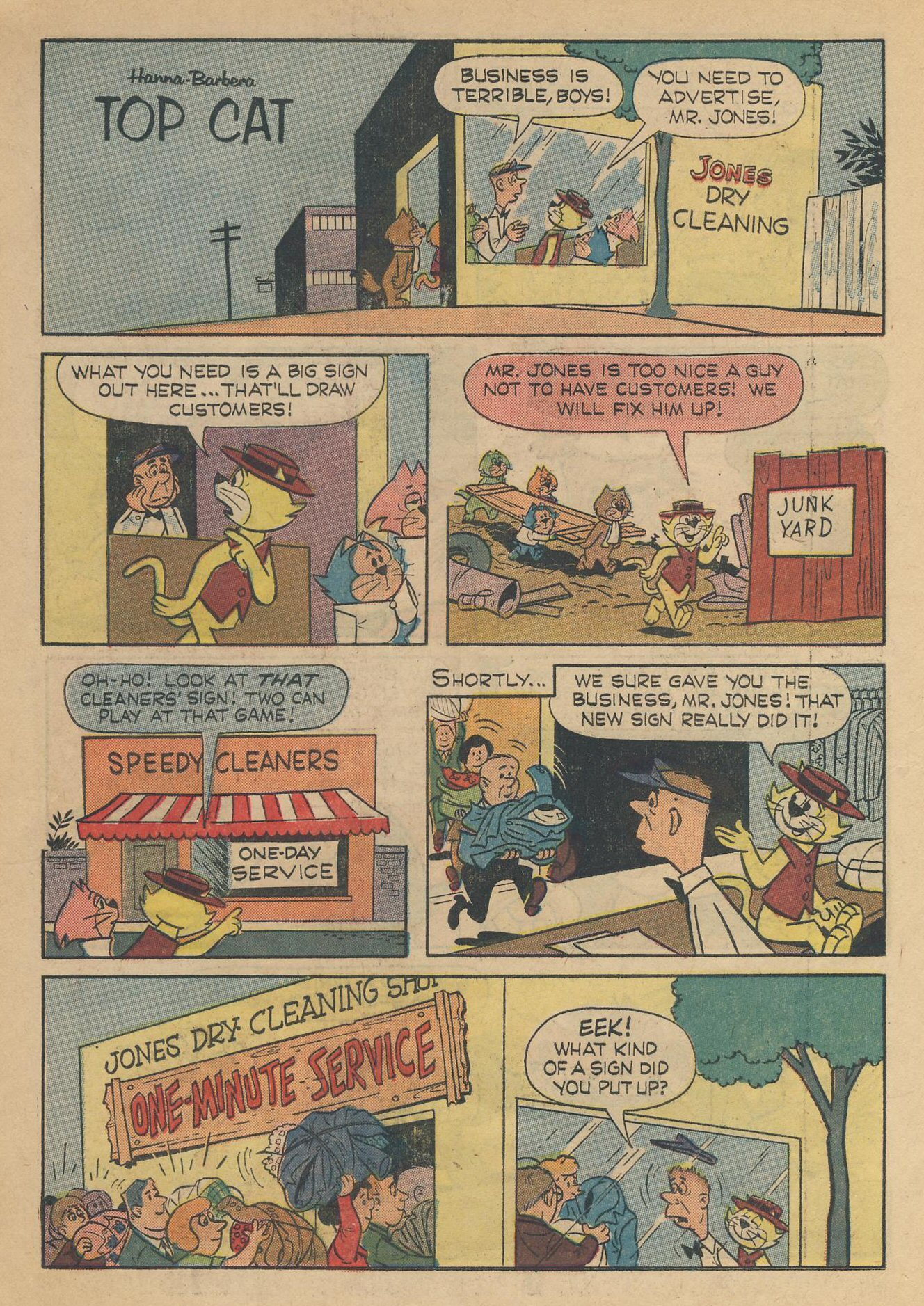 Read online Top Cat (1962) comic -  Issue #14 - 22