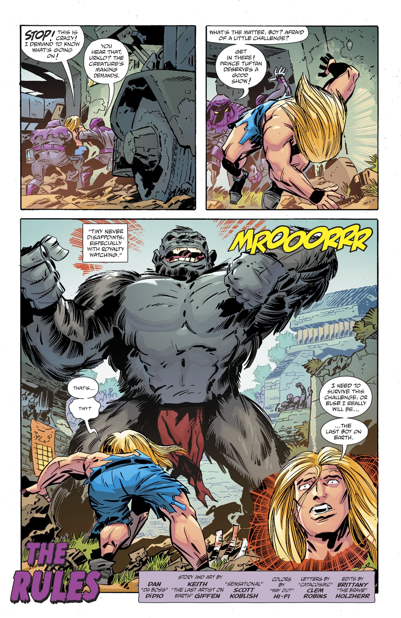 Read online The Kamandi Challenge comic -  Issue # _TPB (Part 1) - 18