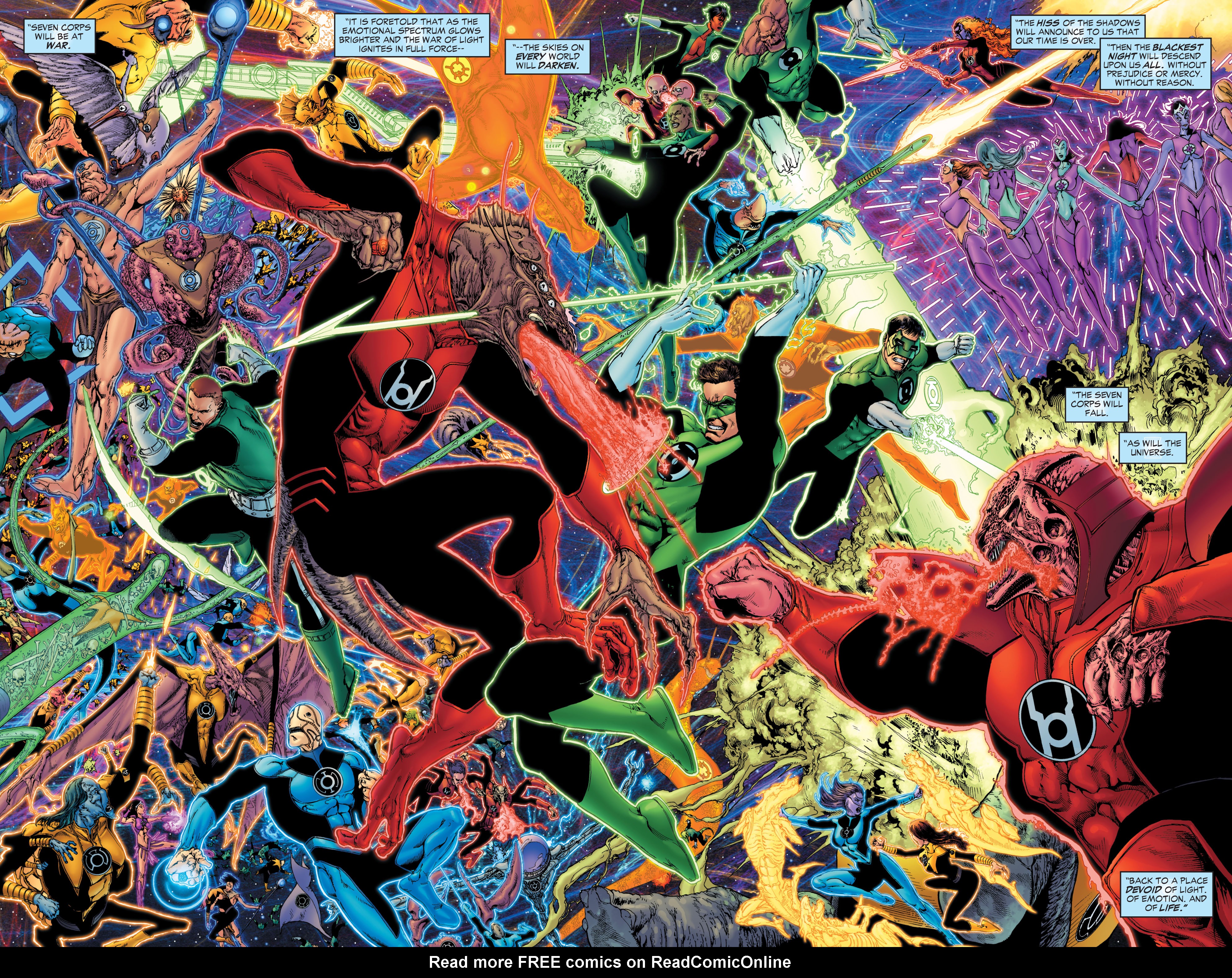 Read online Green Lantern: The Sinestro Corps War comic -  Issue # Full - 251
