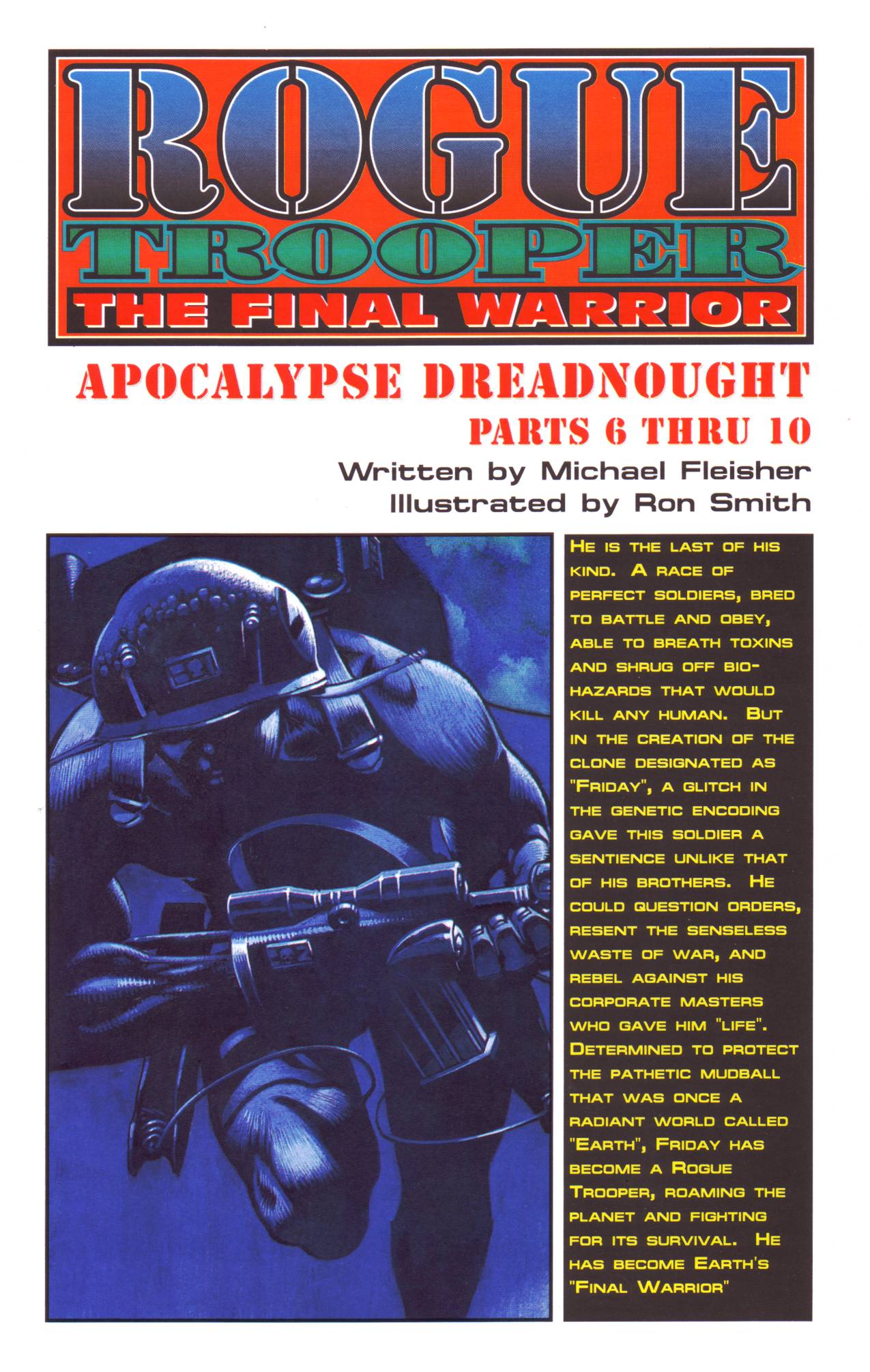 Read online Rogue Trooper:  The Final Warrior comic -  Issue #9 - 2