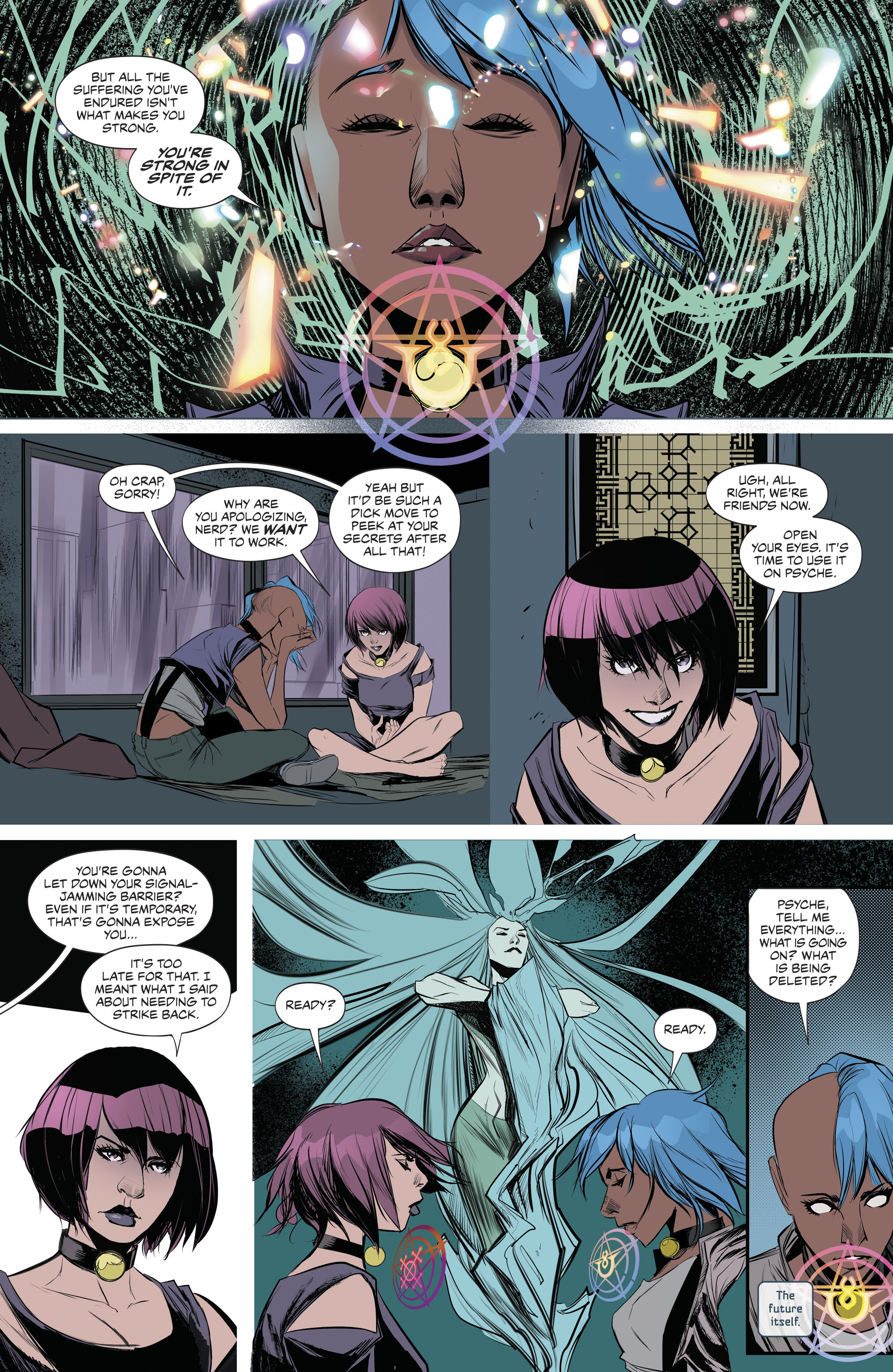 Read online Goddess Mode comic -  Issue #4 - 17