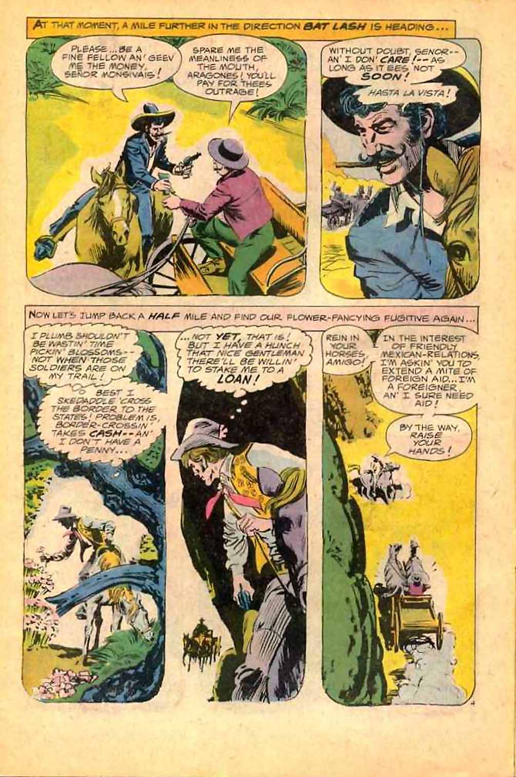 Read online Bat Lash (1968) comic -  Issue #5 - 6