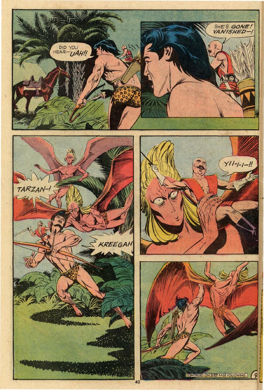 Read online Tarzan (1972) comic -  Issue #231 - 42