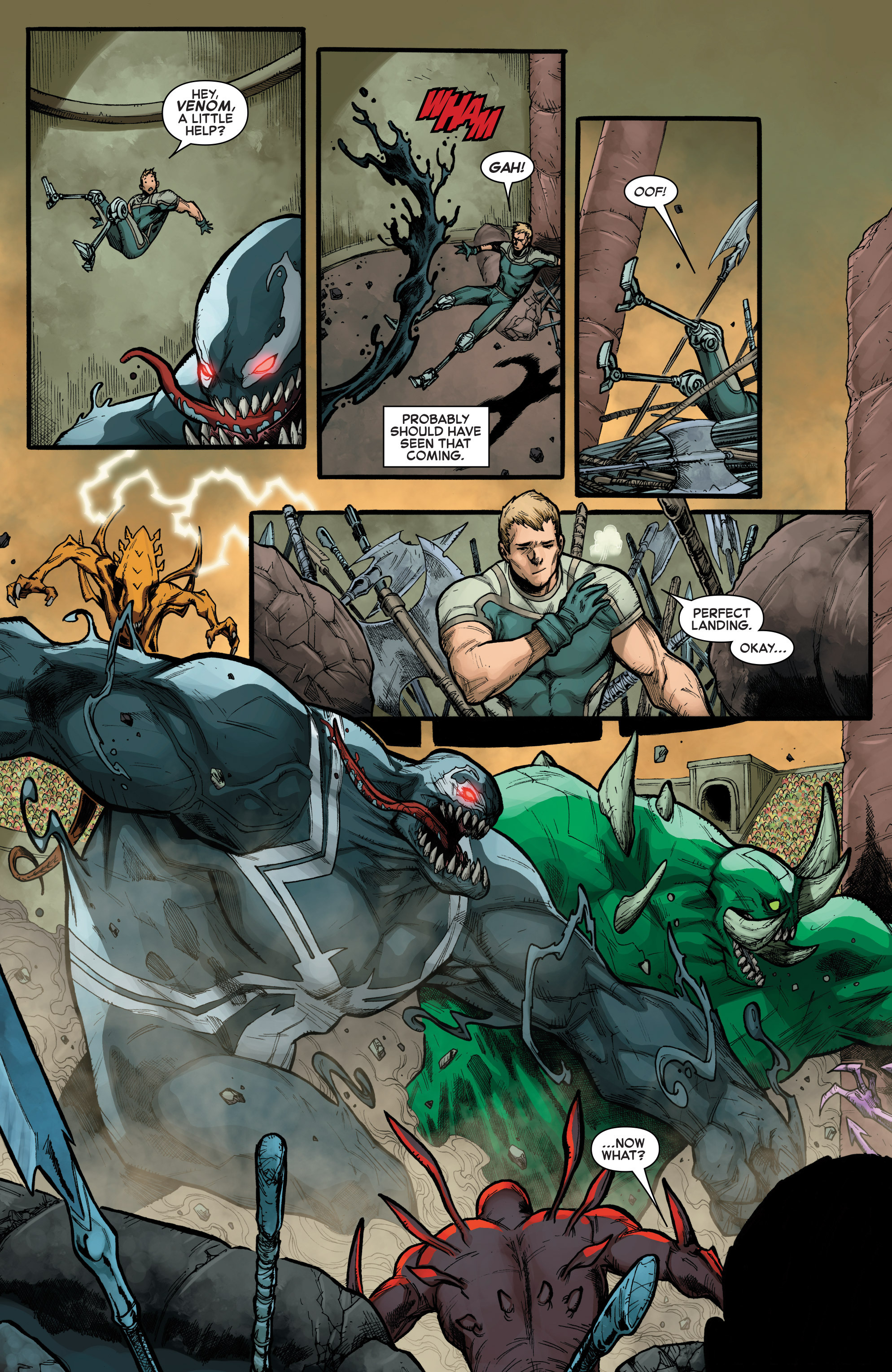 Read online Venom: Space Knight comic -  Issue #10 - 10